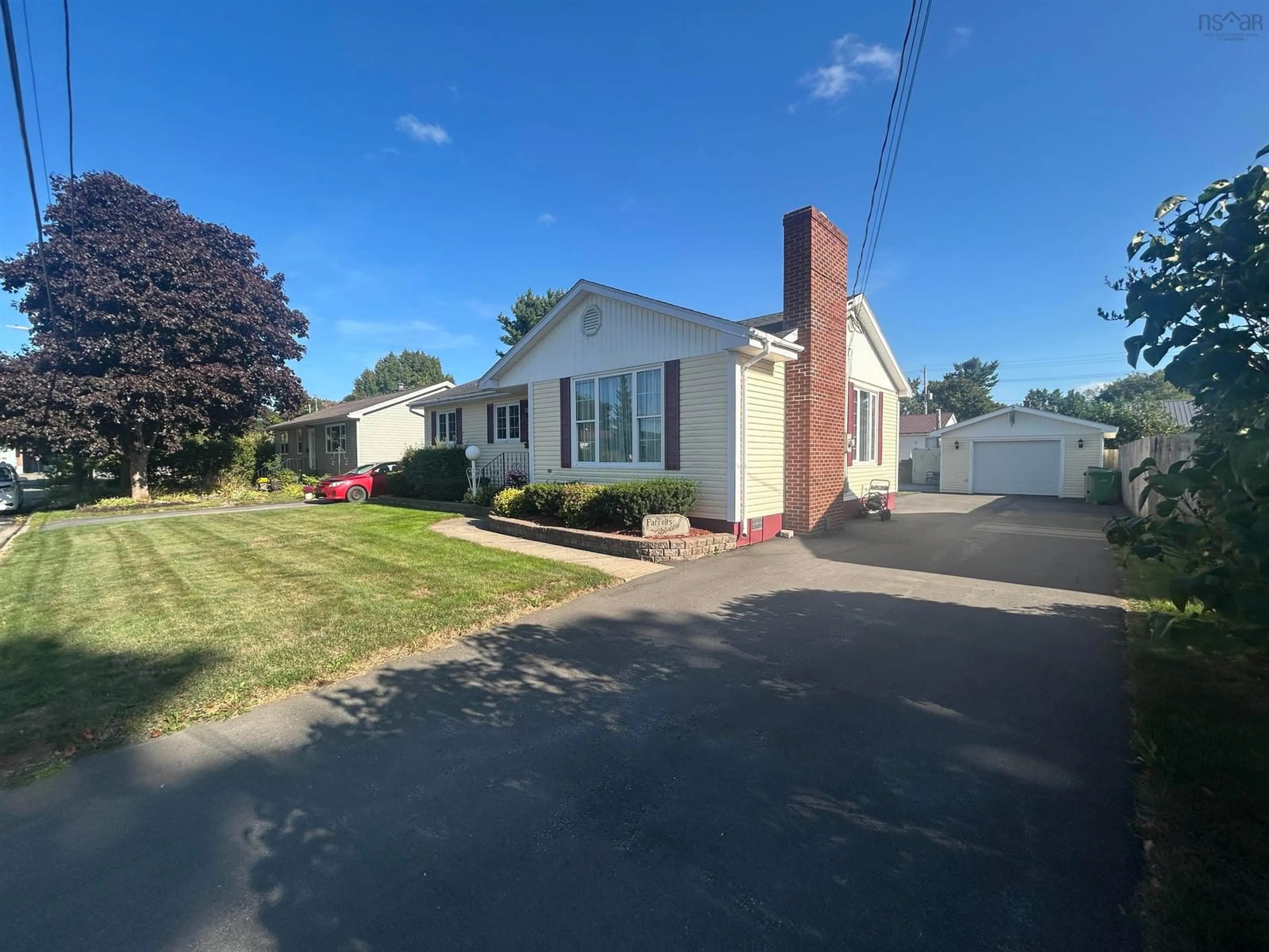 A pic from outside/outdoor area/front of a property/back of a property/a pic from drone, street for 5 Coady Avenue, Antigonish Nova Scotia B2G 1T9