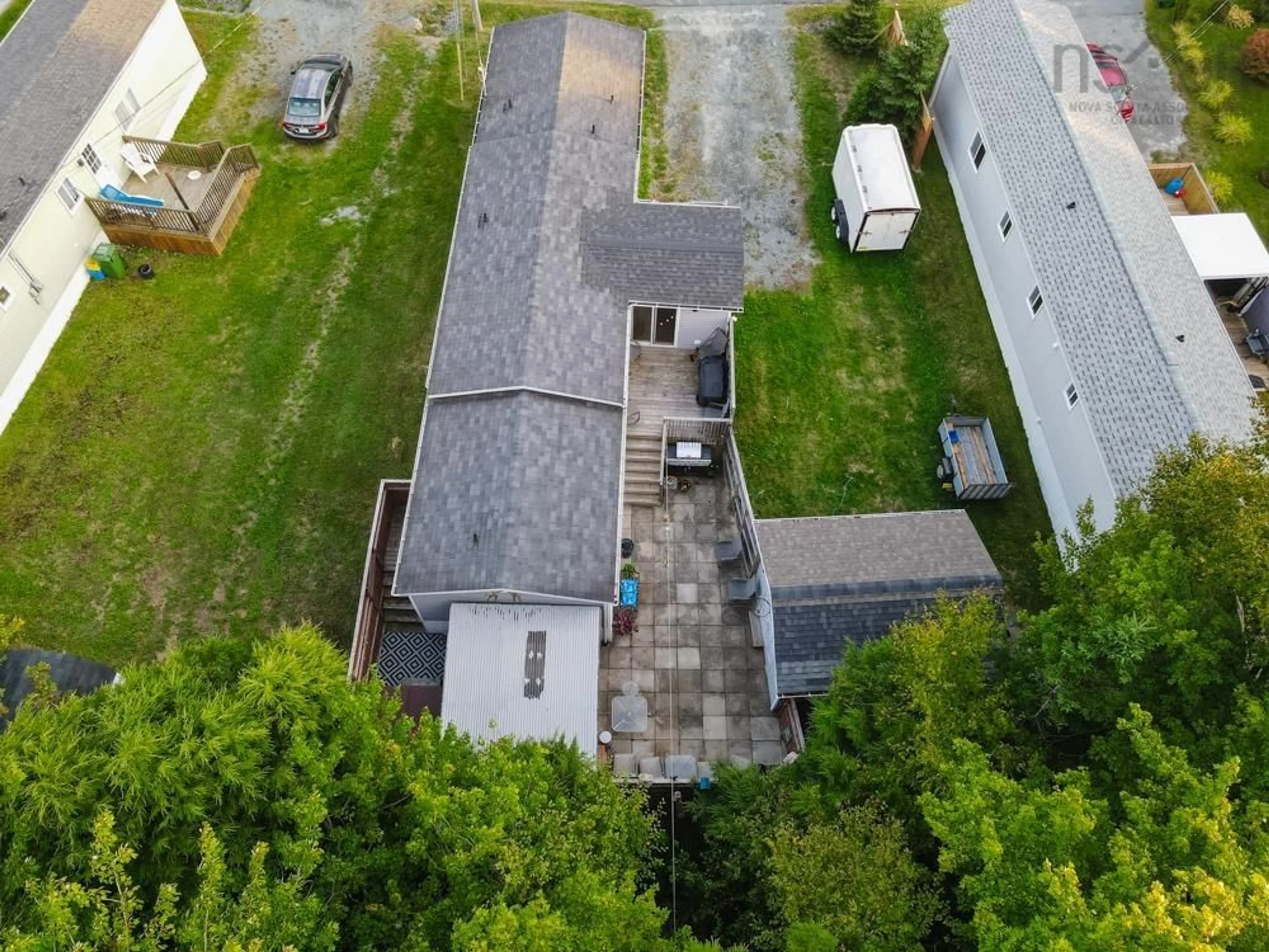 A pic from outside/outdoor area/front of a property/back of a property/a pic from drone, street for 54 Mountian View Dr, Lake Echo Nova Scotia B3E 1B6