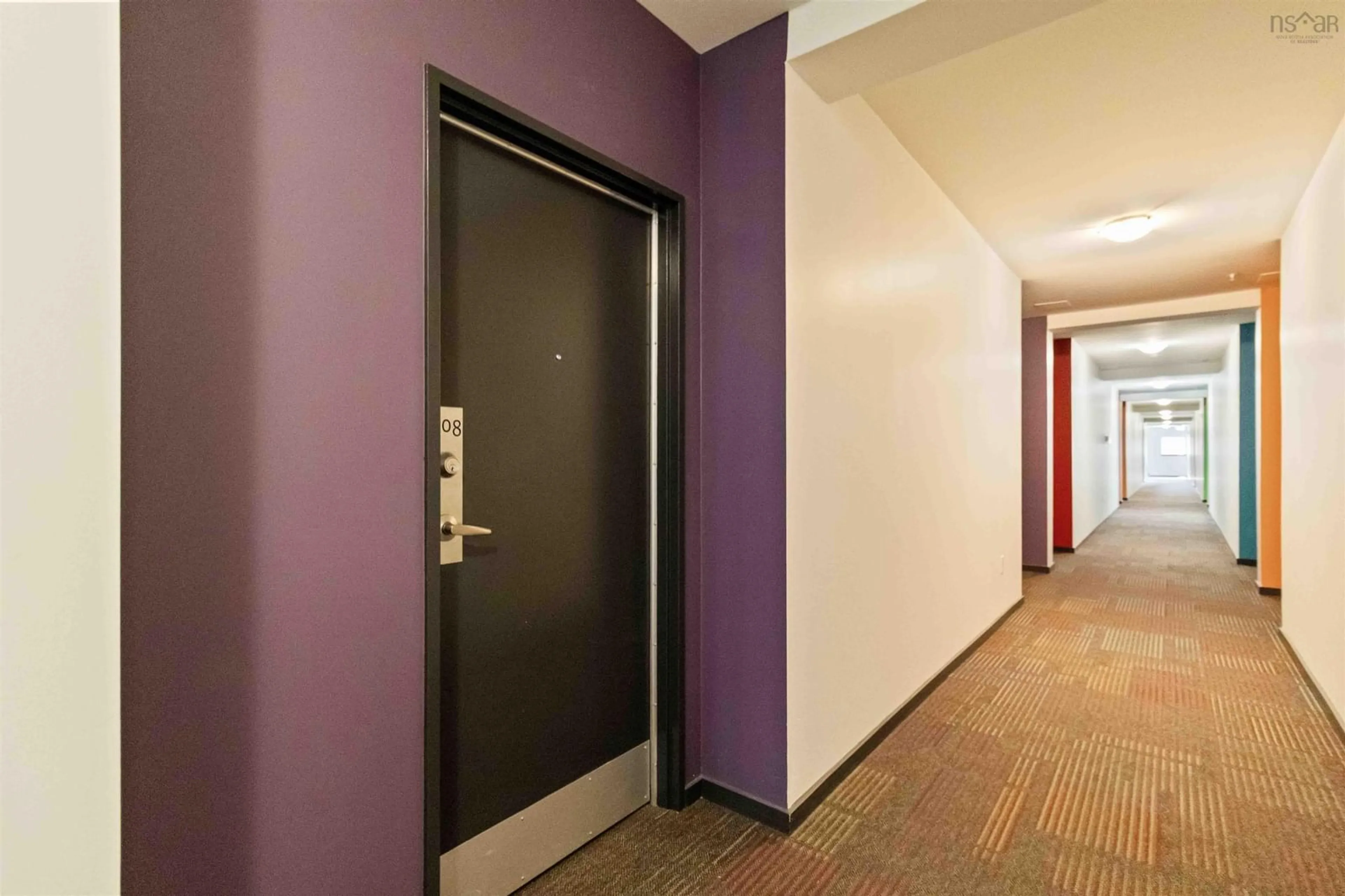 Indoor foyer for 5221 Nora Bernard St #408, Halifax Nova Scotia B3K 0B6