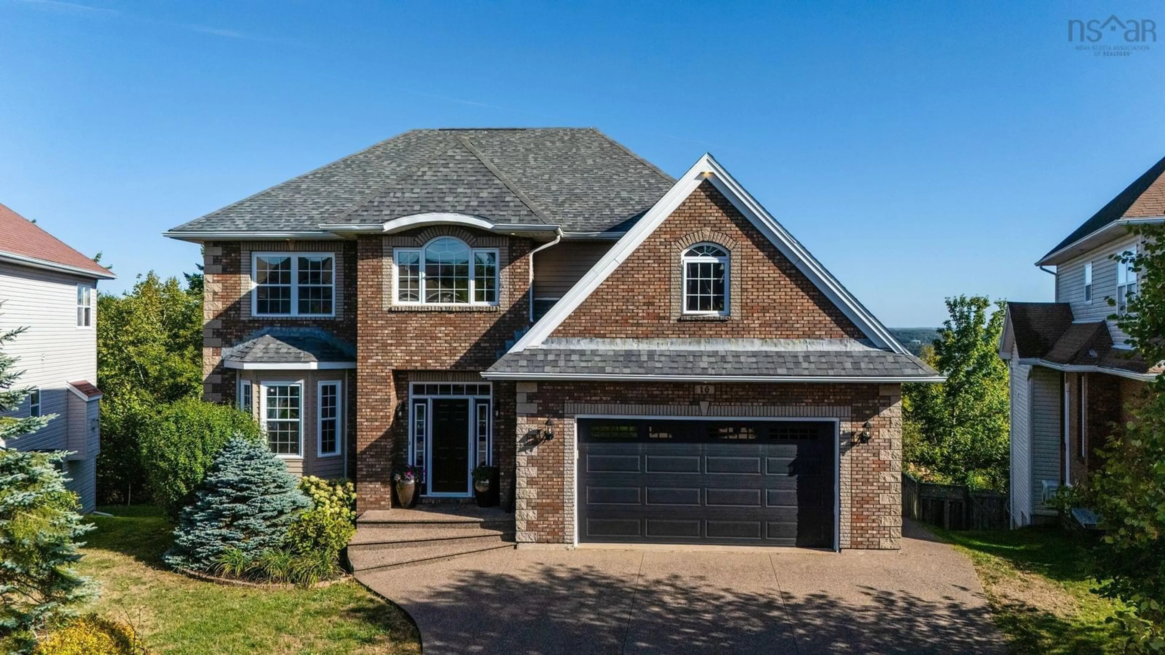 Home with brick exterior material, street for 16 Vanier Way, Halifax Nova Scotia B4A 0A4