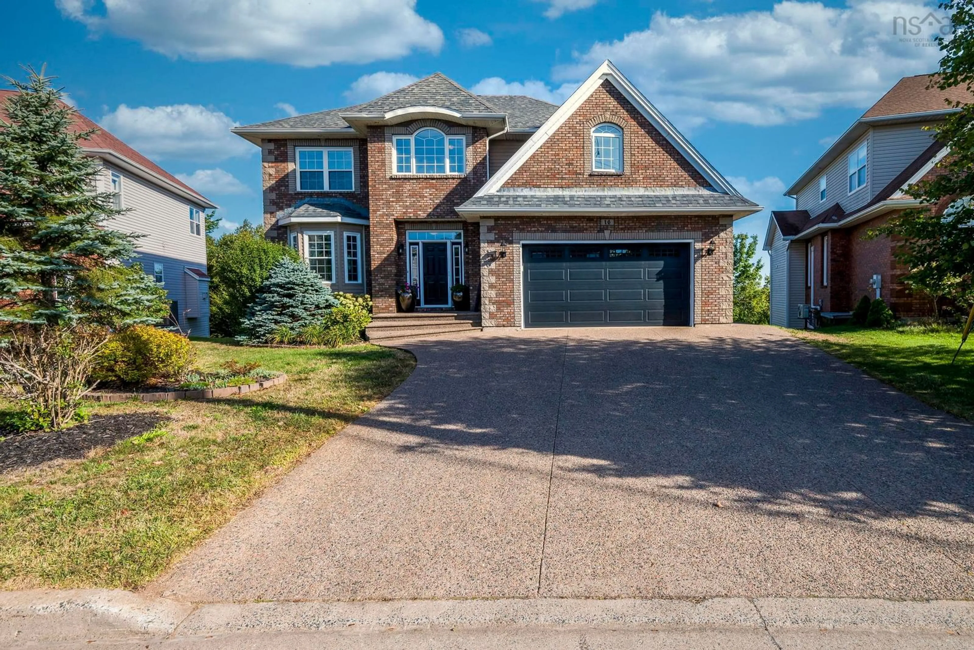 Home with brick exterior material, street for 16 Vanier Way, Halifax Nova Scotia B4A 0A4