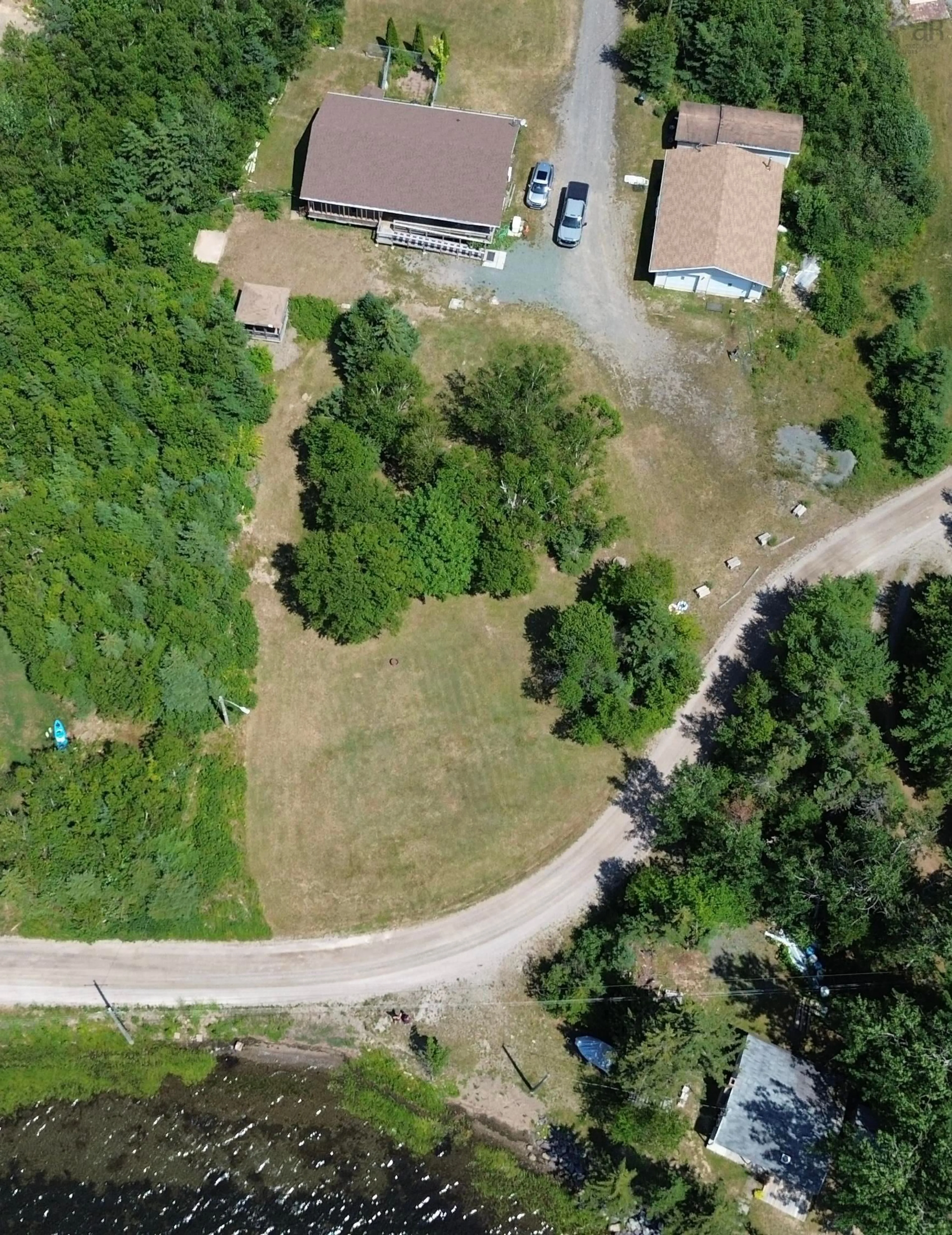 A pic from outside/outdoor area/front of a property/back of a property/a pic from drone, street for 103 Paradise Rd, Albert Bridge Nova Scotia B1K 3R4