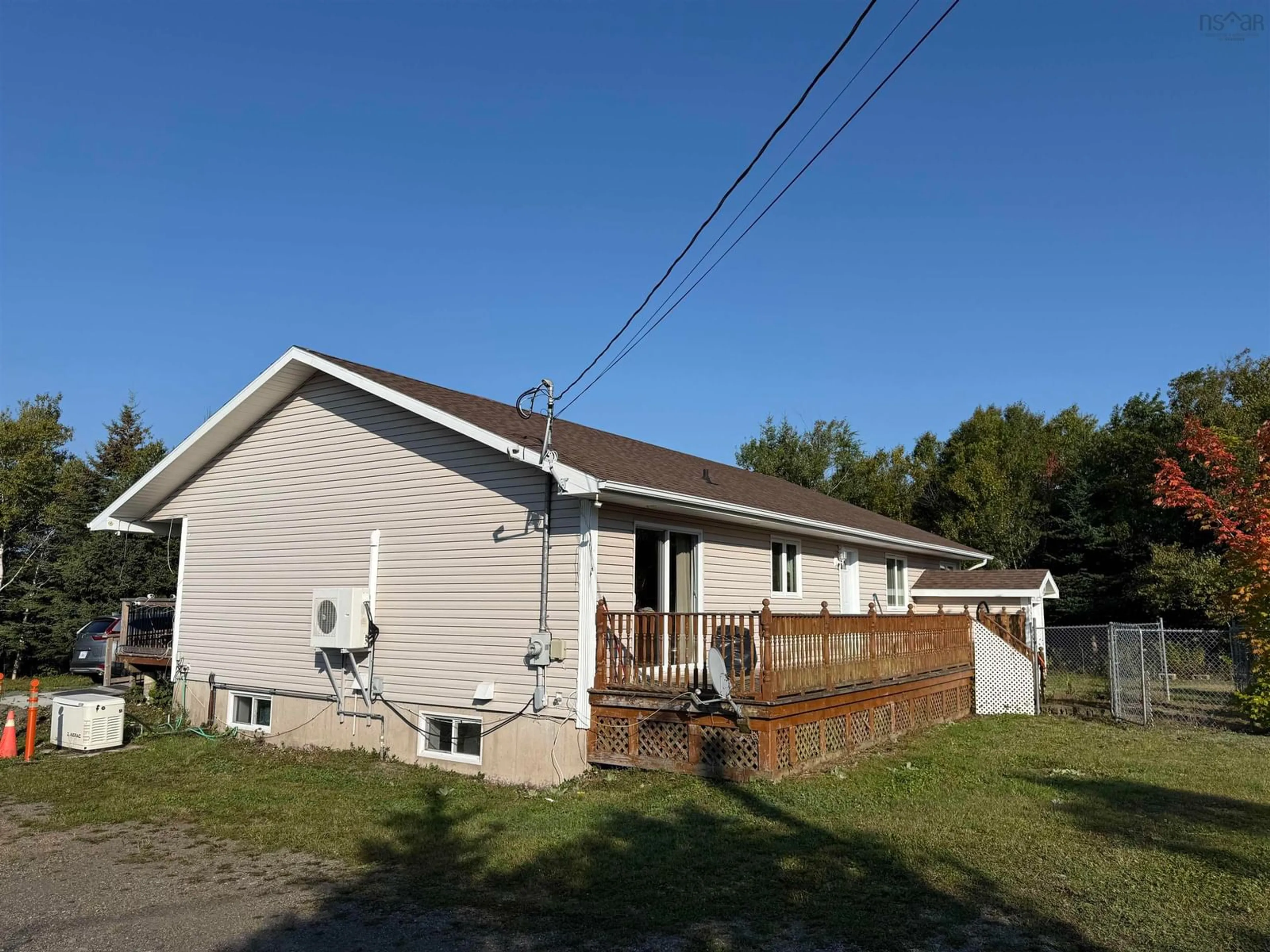 A pic from outside/outdoor area/front of a property/back of a property/a pic from drone, street for 103 Paradise Rd, Albert Bridge Nova Scotia B1K 3R4
