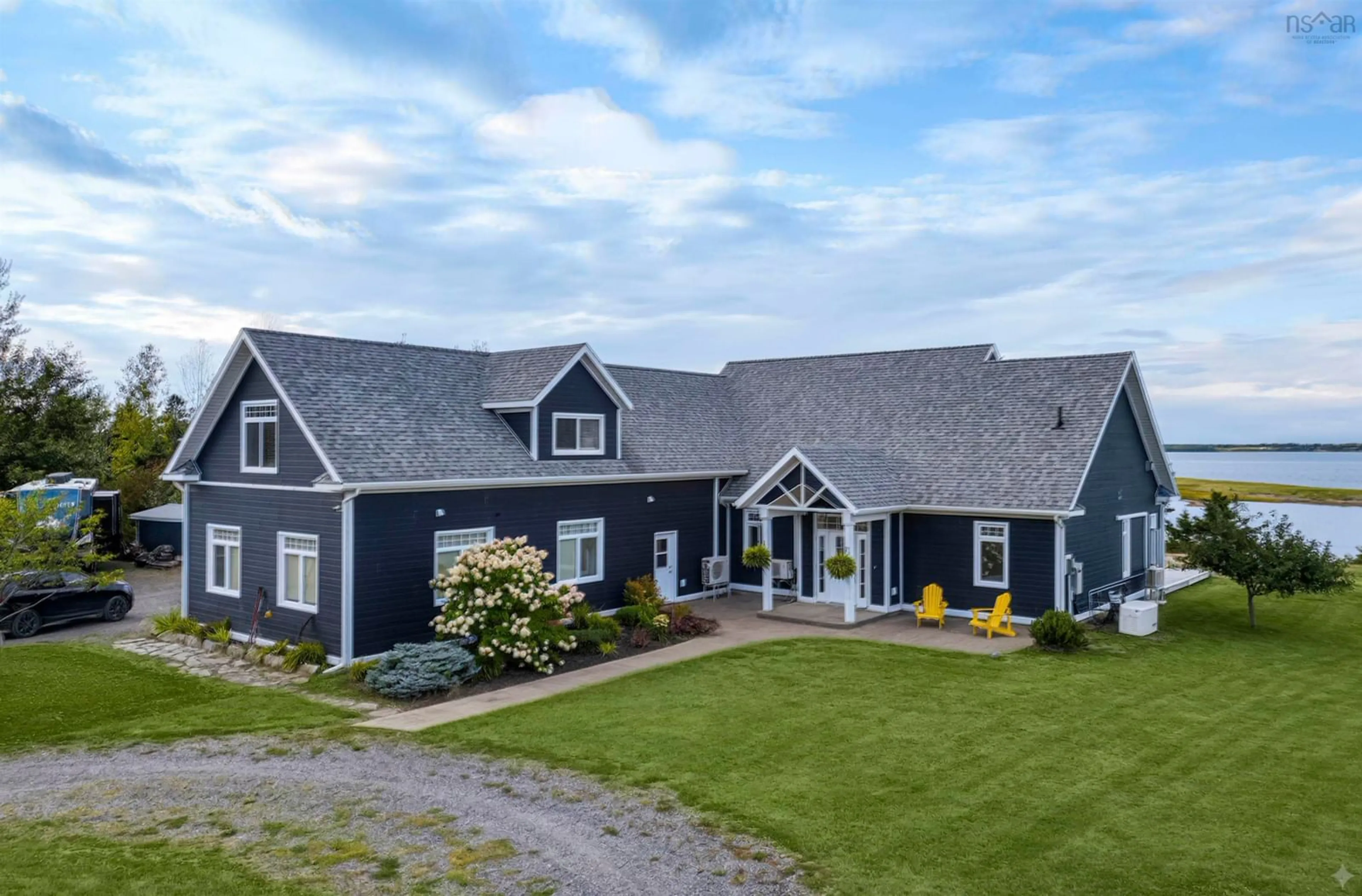 A pic from outside/outdoor area/front of a property/back of a property/a pic from drone, unknown for 76 Sandview Lane, Malagash Nova Scotia B0S 1E0