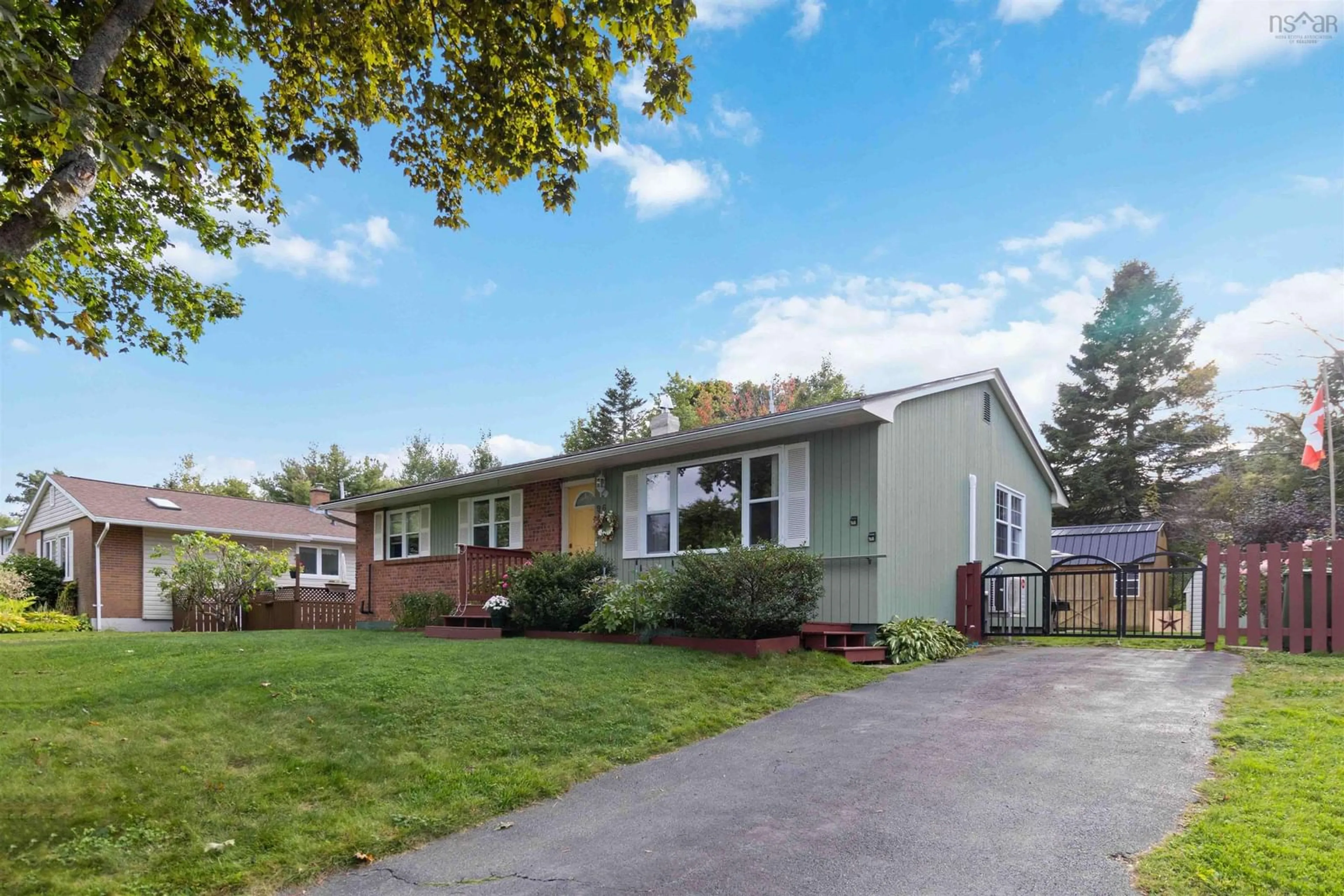 Home with vinyl exterior material, street for 96 Attwood Cres, Dartmouth Nova Scotia B2V 1G7