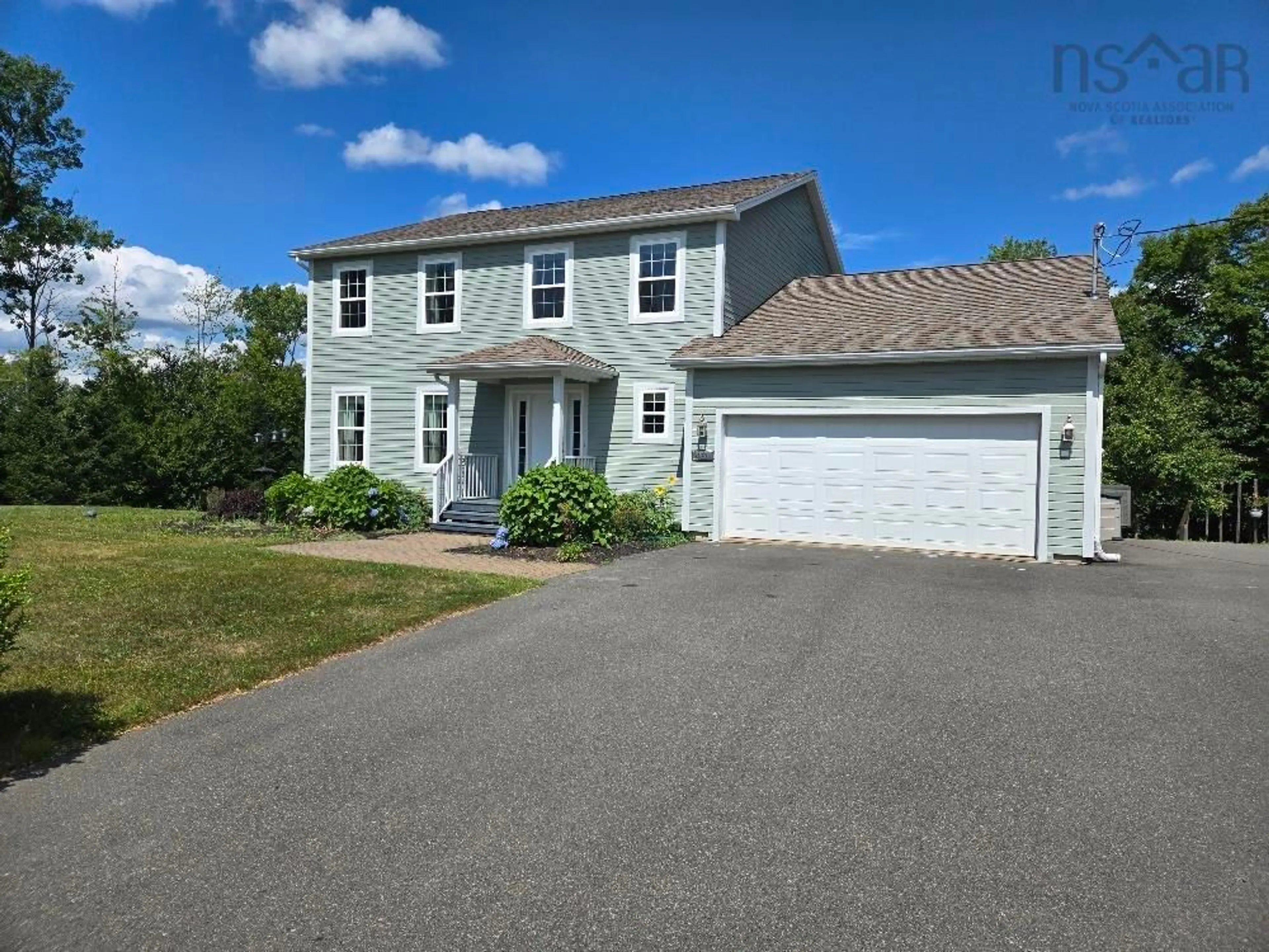 Home with vinyl exterior material, street for 123 Glenabbey Dr, Murray Siding Nova Scotia B6L 3L1