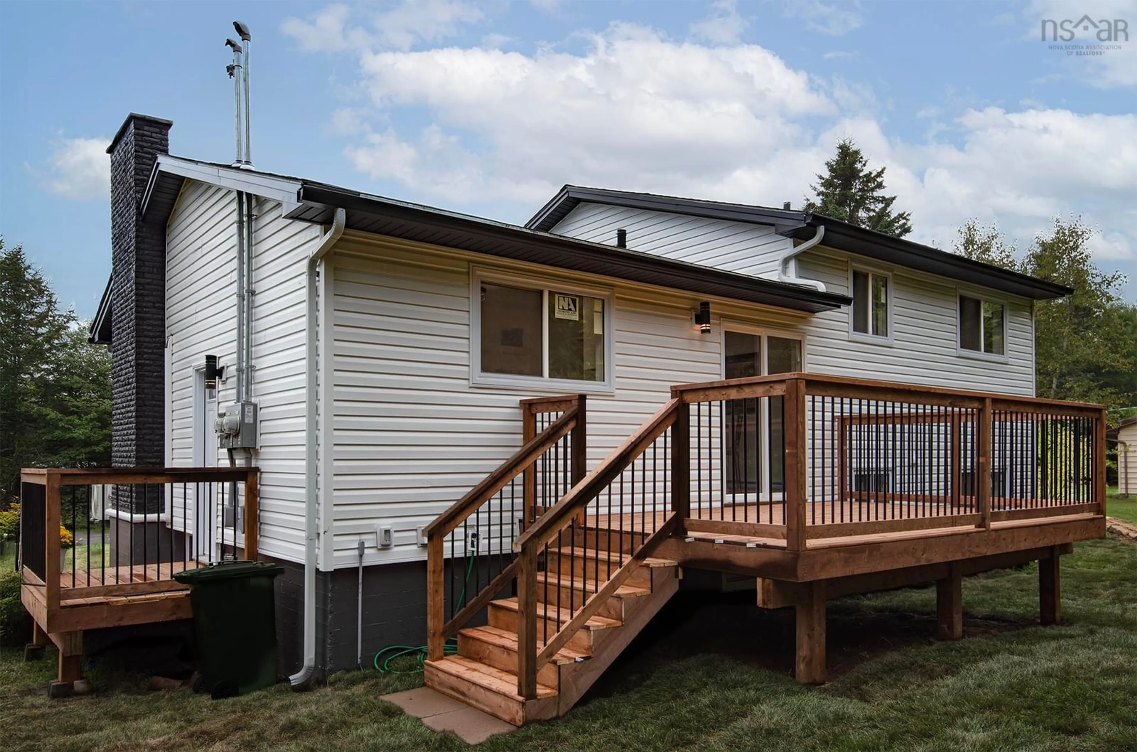 Home with vinyl exterior material, building for 58 Parkcrest Dr, Lawrencetown Nova Scotia B2Z 1M1