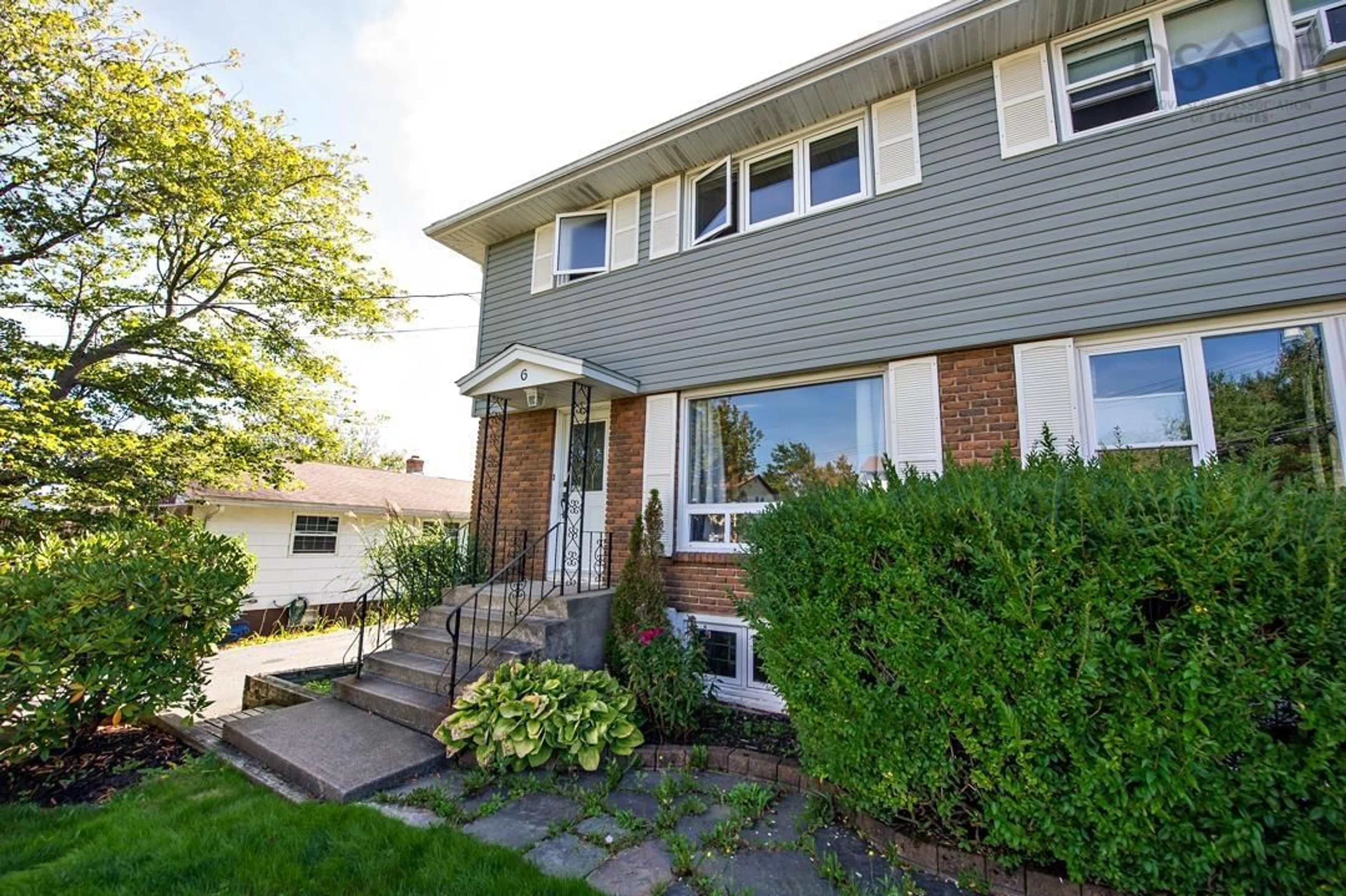 Home with vinyl exterior material, street for 6 Apollo Crt, Fairview Nova Scotia B3M 1H1