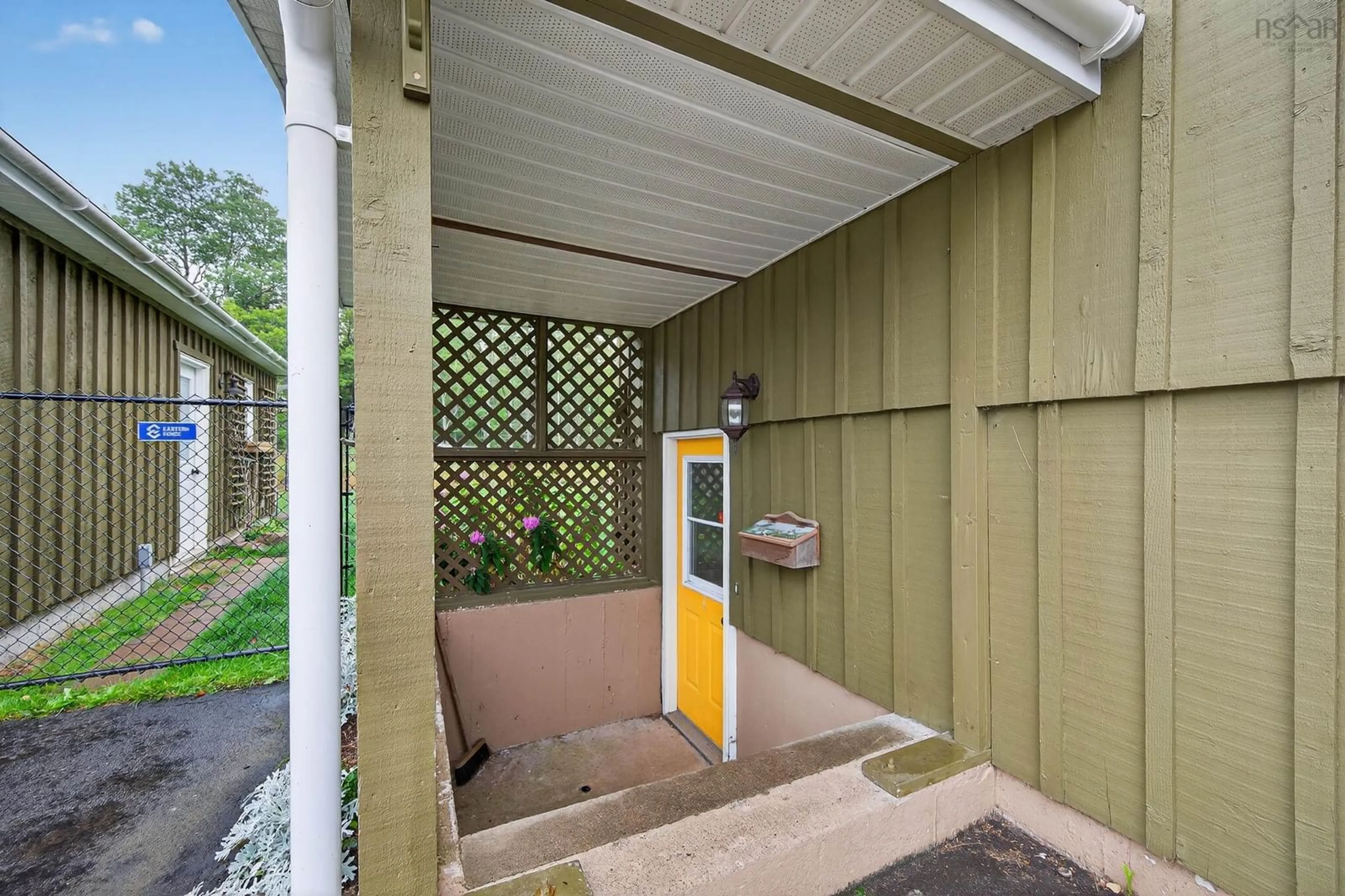 Patio, street for 163 Fairhaven Dr, Westmount Nova Scotia B1R 1N4