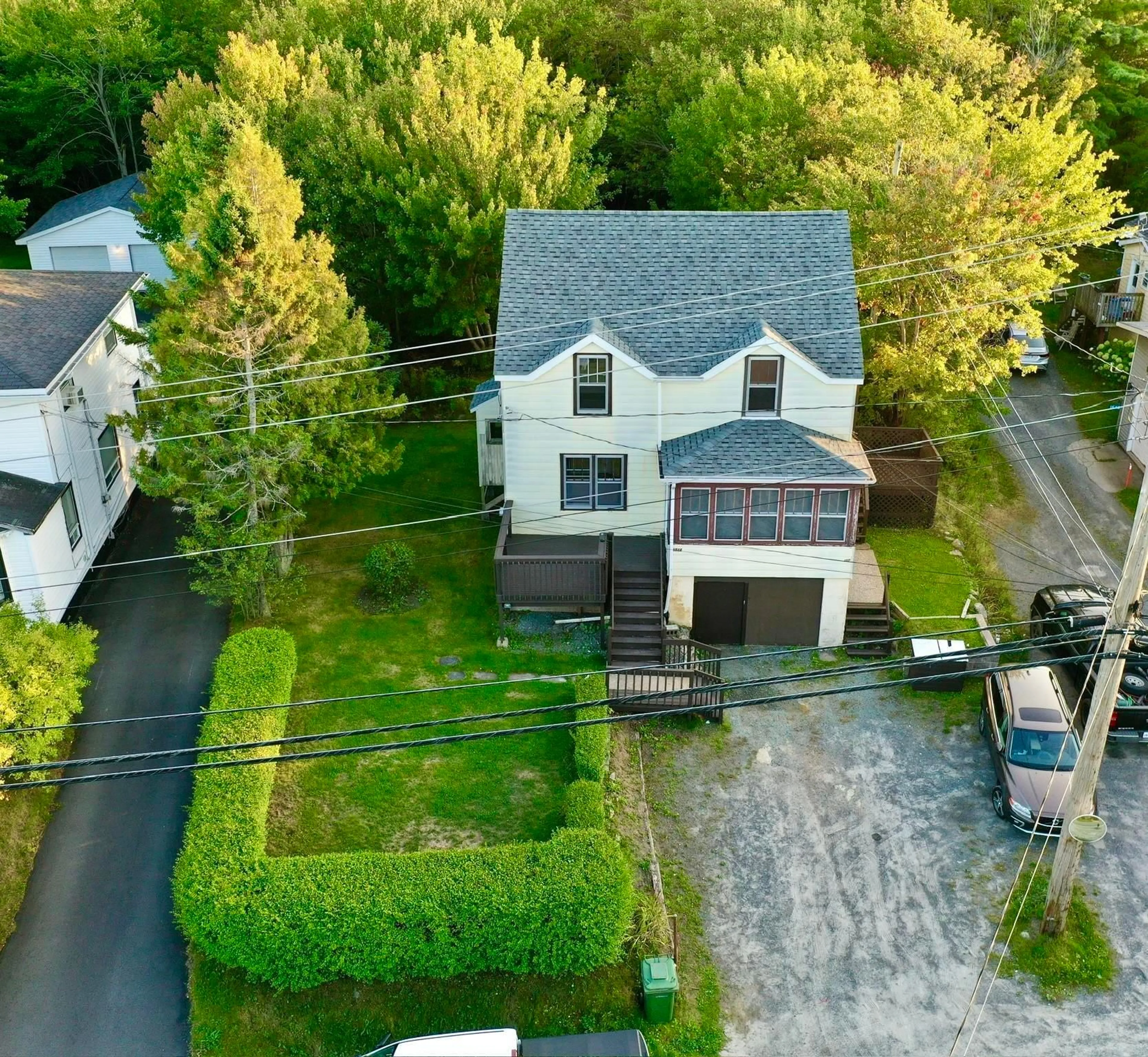 A pic from outside/outdoor area/front of a property/back of a property/a pic from drone, street for 1544 St Margarets Bay Rd, Timberlea Nova Scotia B3T 1A9