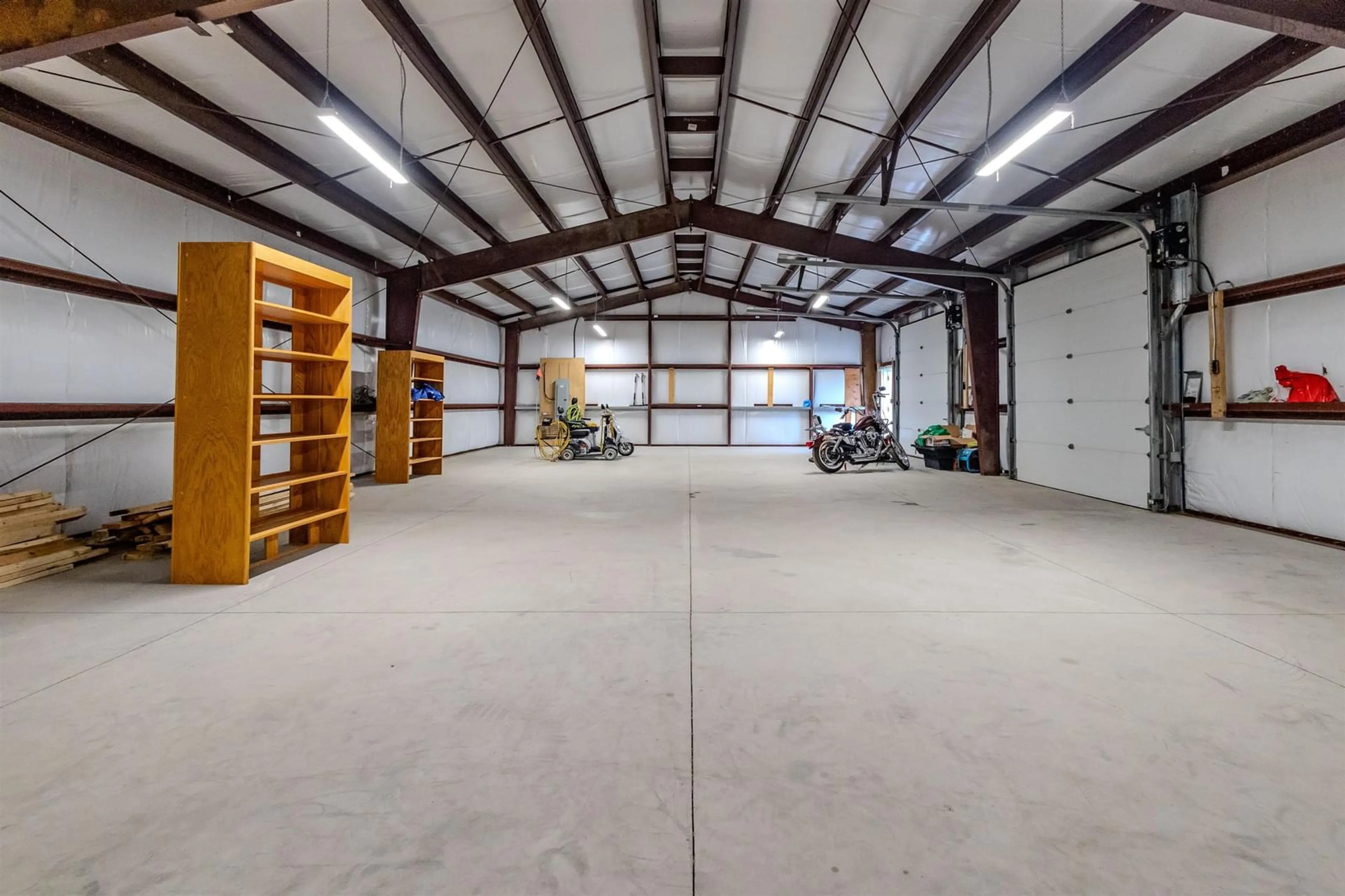 Indoor garage for 1541 Gabarus Hwy, Prime Brook Nova Scotia B1L 1E7