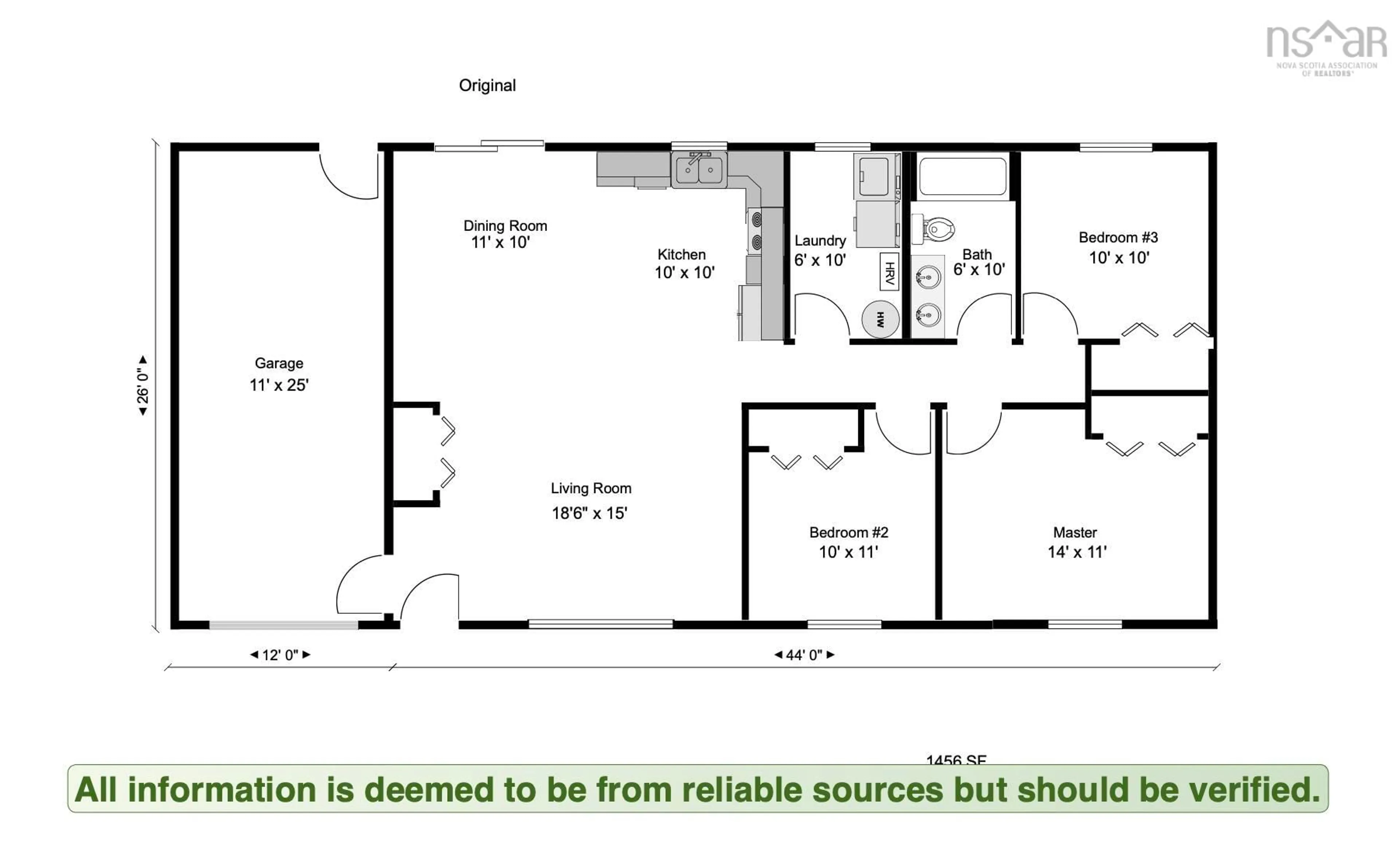Floor plan for 1629B Highway 246, West New Annan Nova Scotia B0K 1V0
