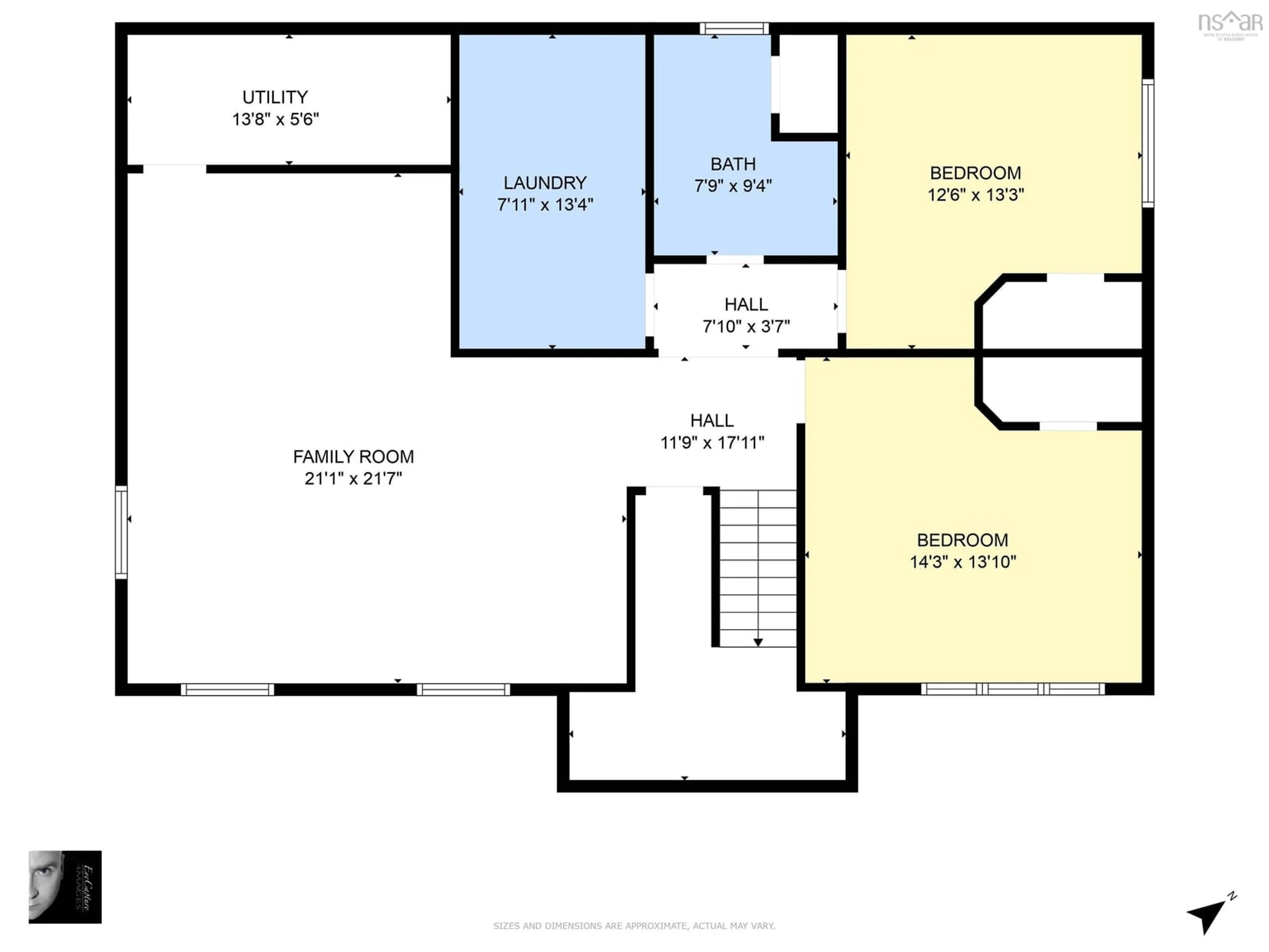 Floor plan for 61 Taylorwood Lane, Eastern Passage Nova Scotia B3G 0C7