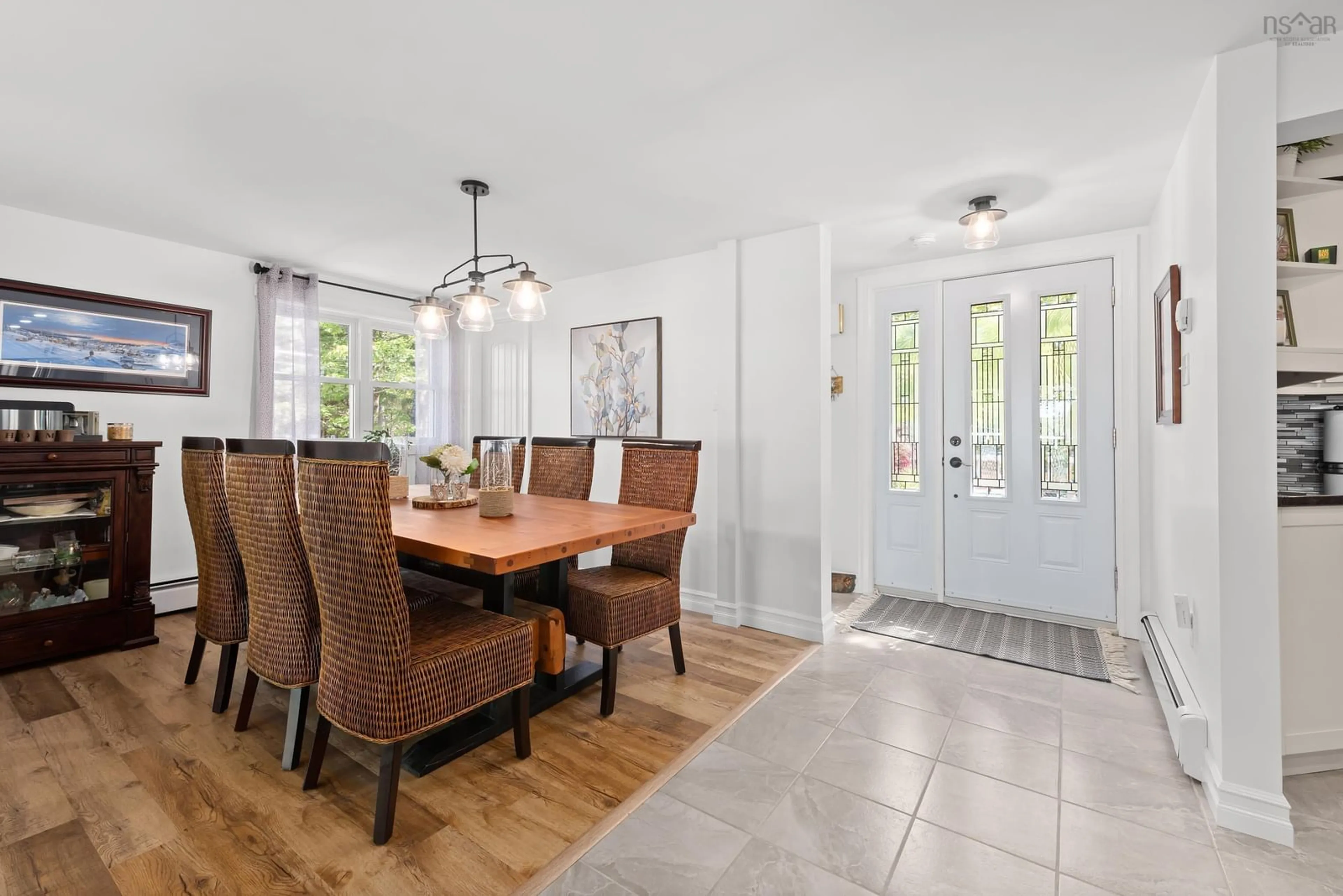 Dining room, ceramic/tile floor for 19 Sawdust Rd, Mount Uniacke Nova Scotia B0N 1Z0