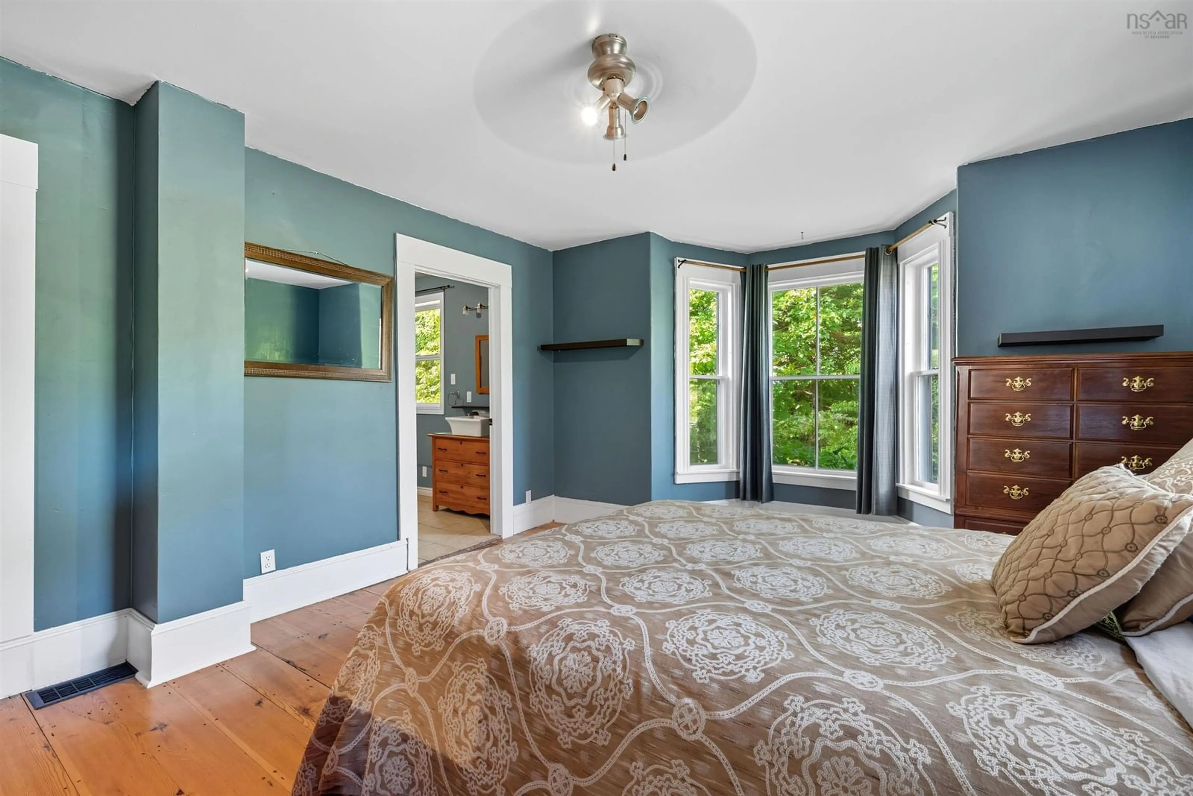 Bedroom with bed, unknown for 1948 Highway 221 Hwy, Weltons Corner Nova Scotia B0P 1C0
