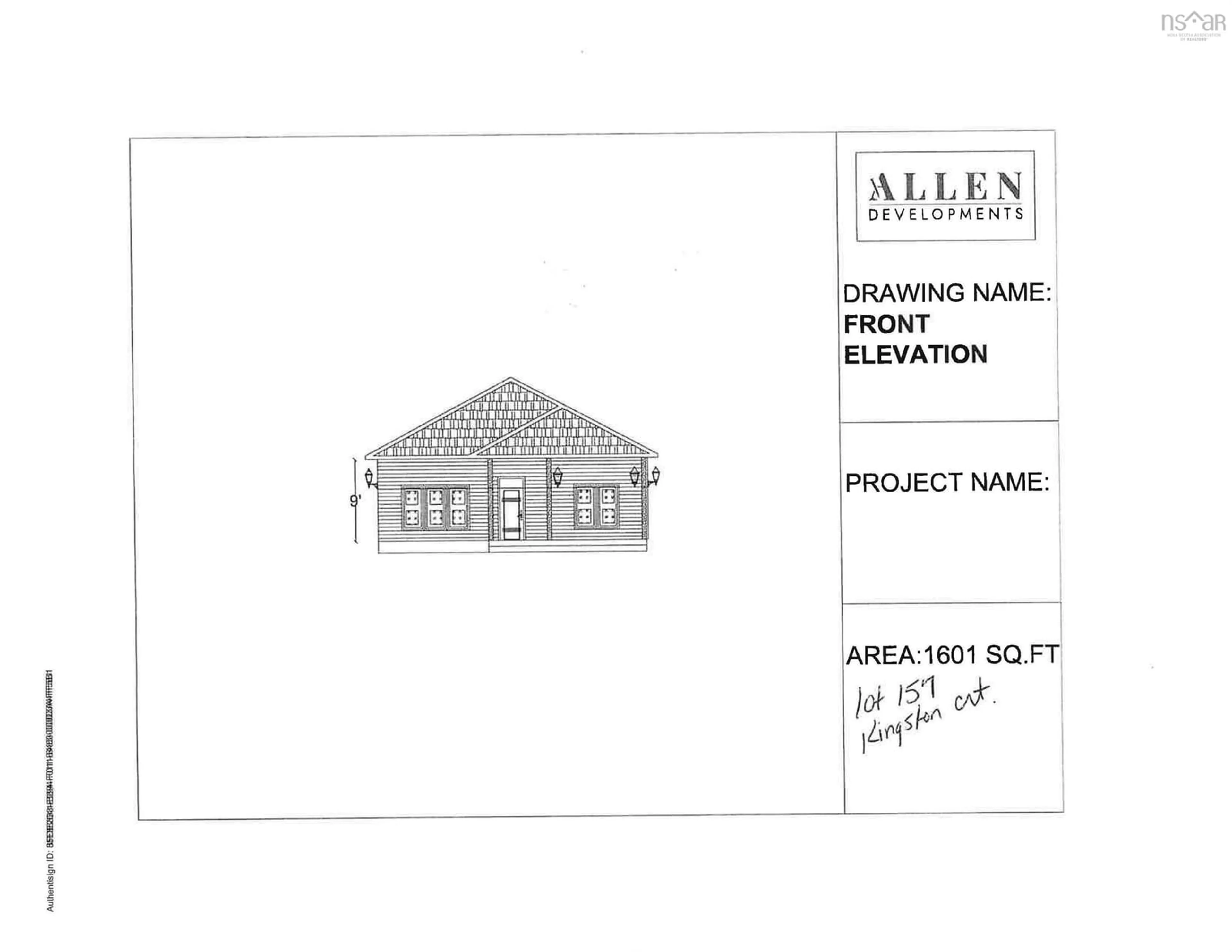 Floor plan for Lot 157 Kingston Crt #157, Three Mile Plains Nova Scotia B0N 2T0