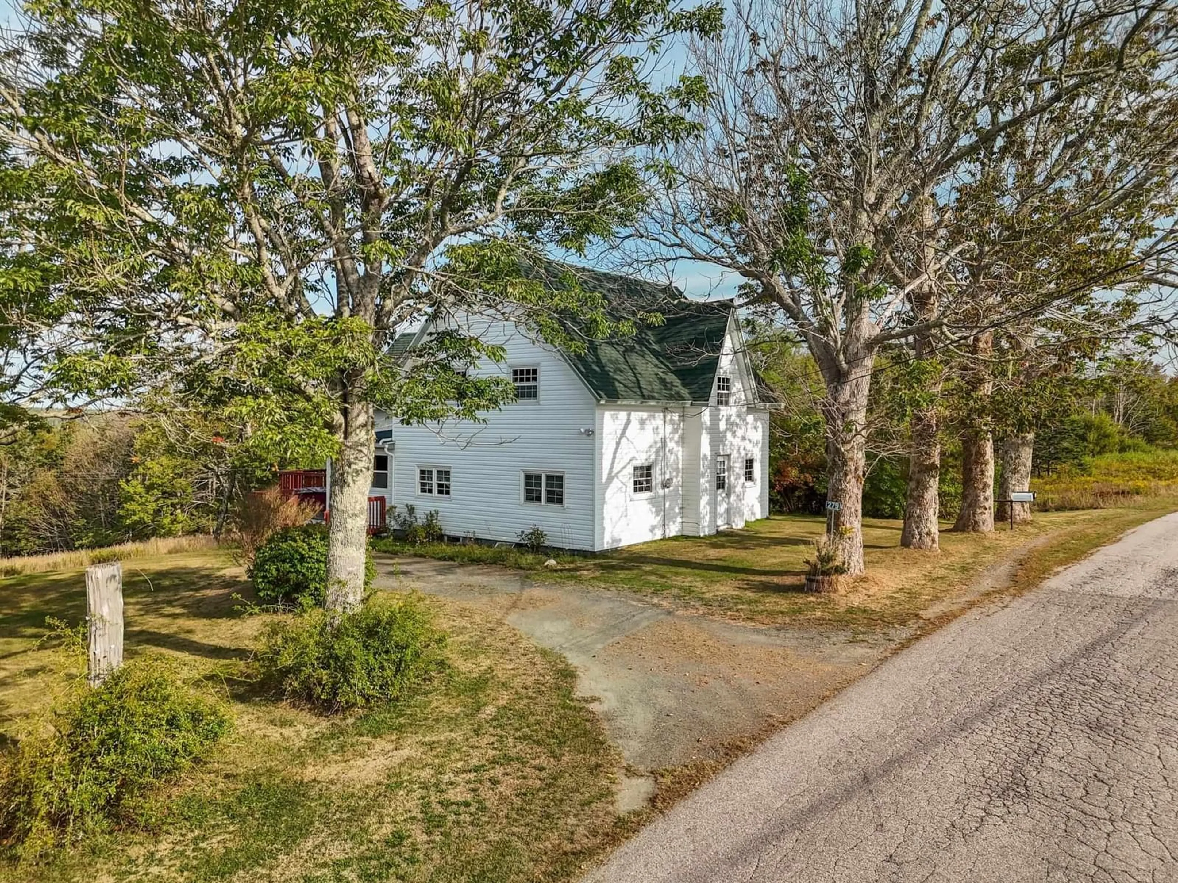 A pic from outside/outdoor area/front of a property/back of a property/a pic from drone, street for 279 Killam Road Rd, Deerfield Nova Scotia B5A 5N8