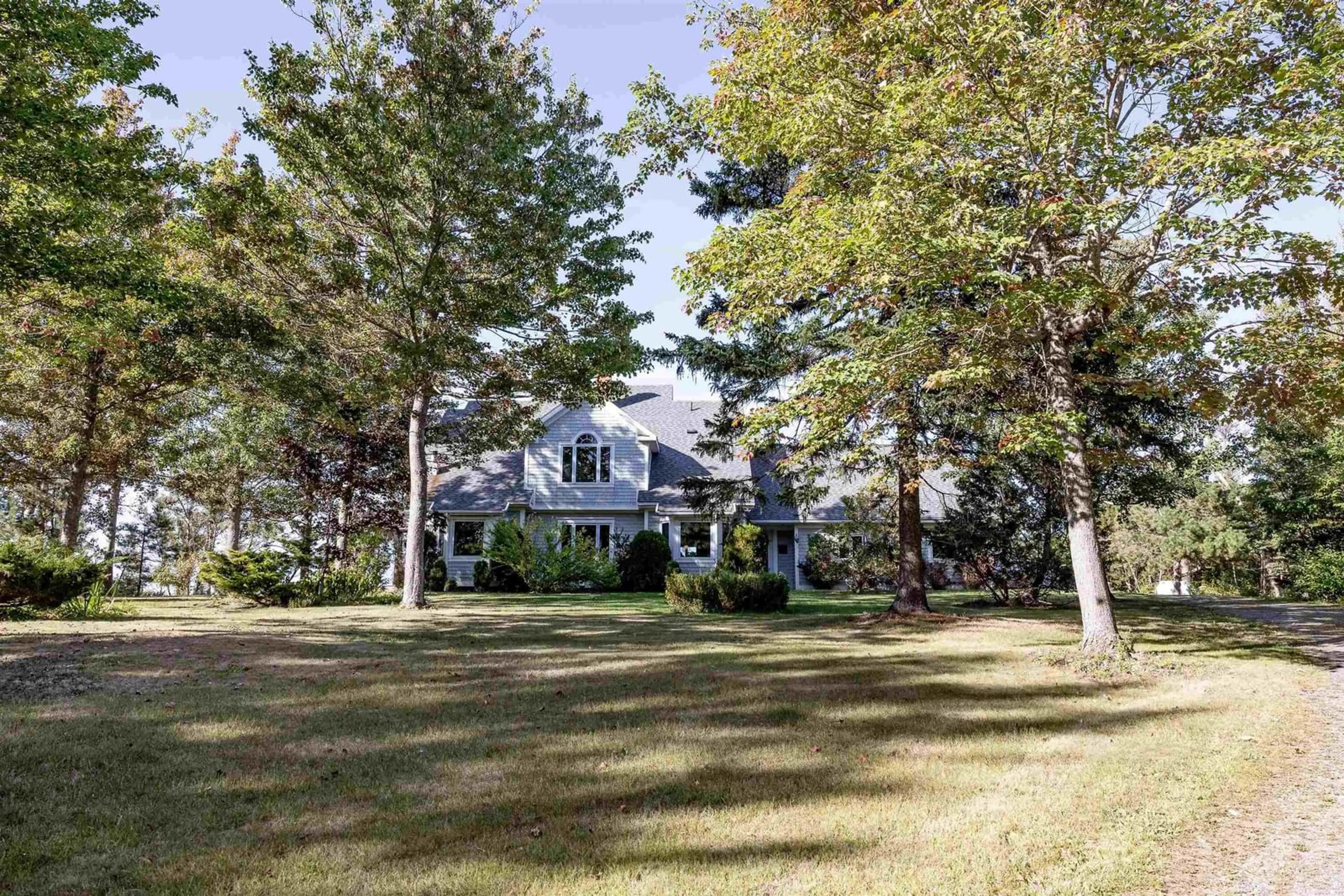 A pic from outside/outdoor area/front of a property/back of a property/a pic from drone, street for 284 James Way, Caribou River Nova Scotia B0K 1H0
