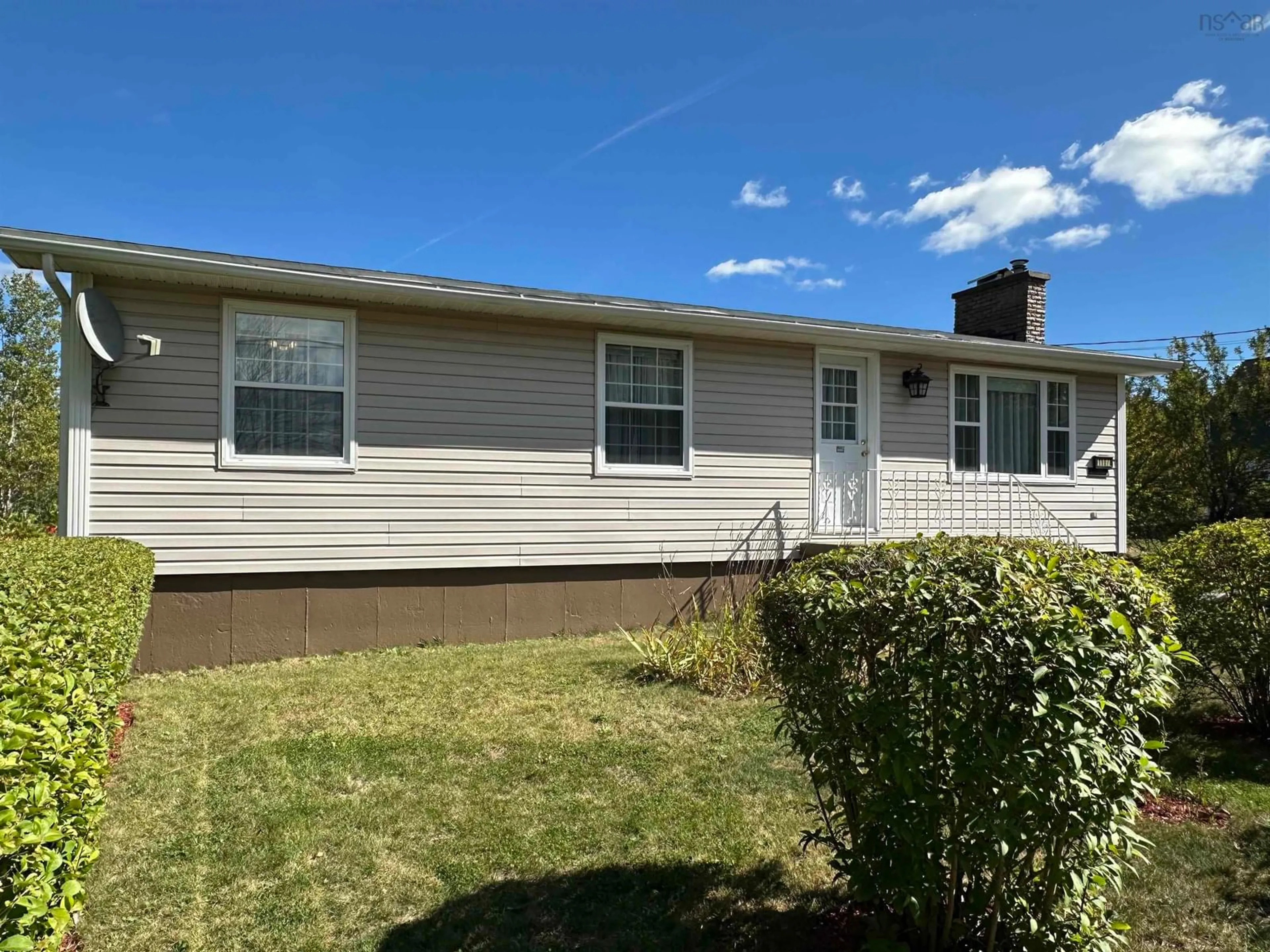 Home with vinyl exterior material, street for 1107 Gabarus Hwy, Prime Brook Nova Scotia B1L 1E5