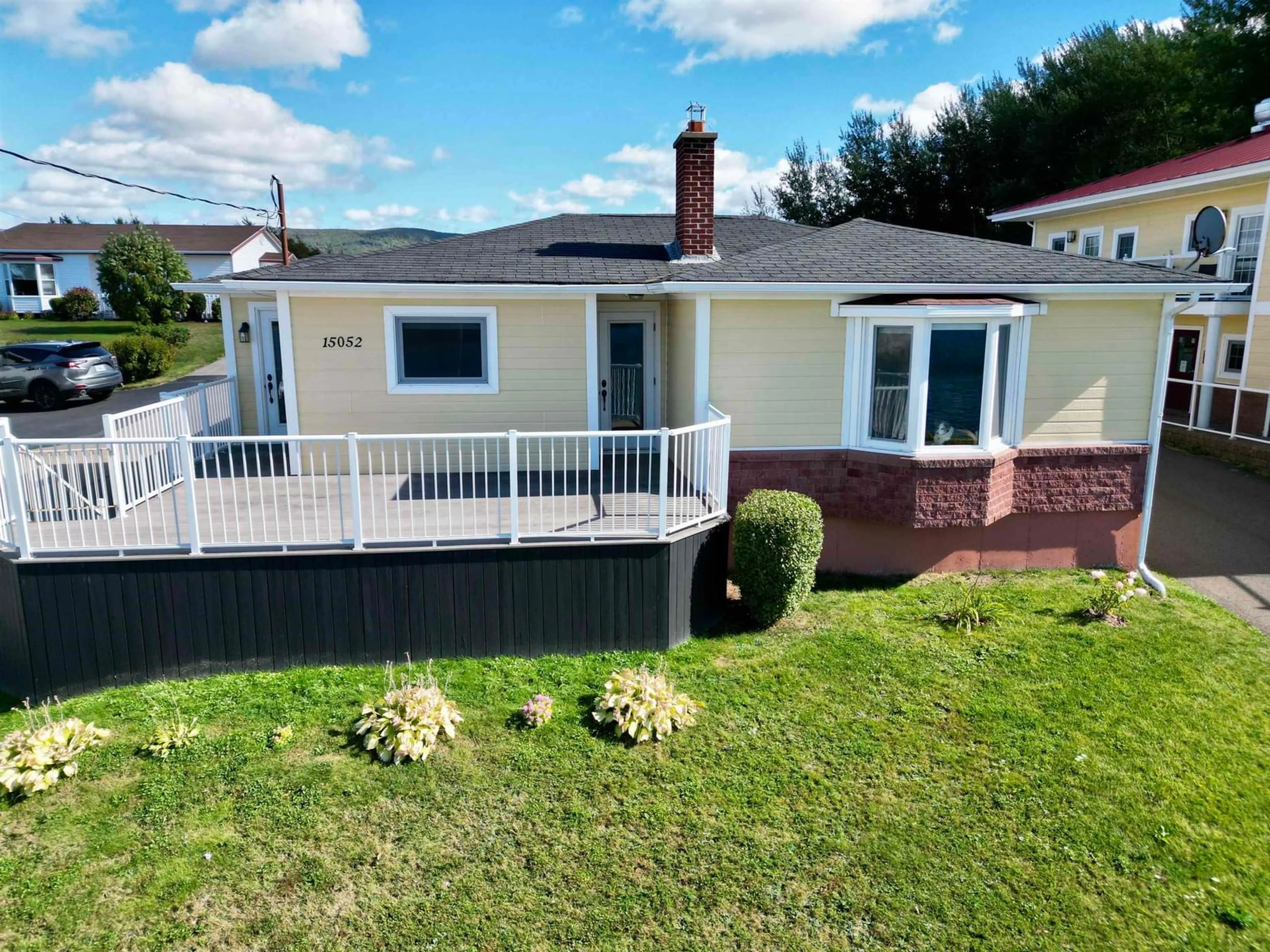 A pic from outside/outdoor area/front of a property/back of a property/a pic from drone, unknown for 15052 Cabot Trail Rd, Chéticamp Nova Scotia B0E 1H0