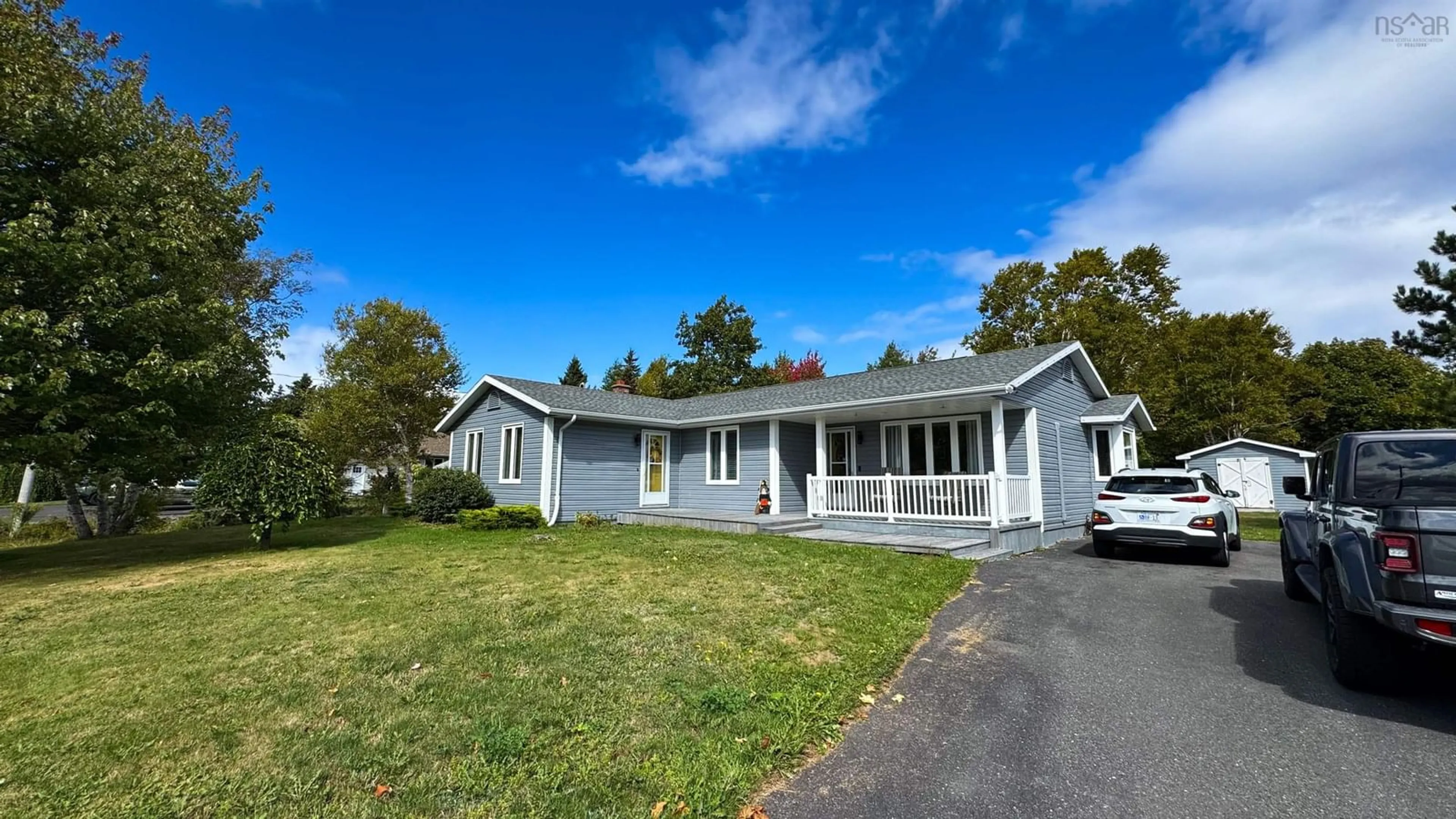 A pic from outside/outdoor area/front of a property/back of a property/a pic from drone, street for 15 Nicklewood Dr, River Ryan Nova Scotia B1H 5R9