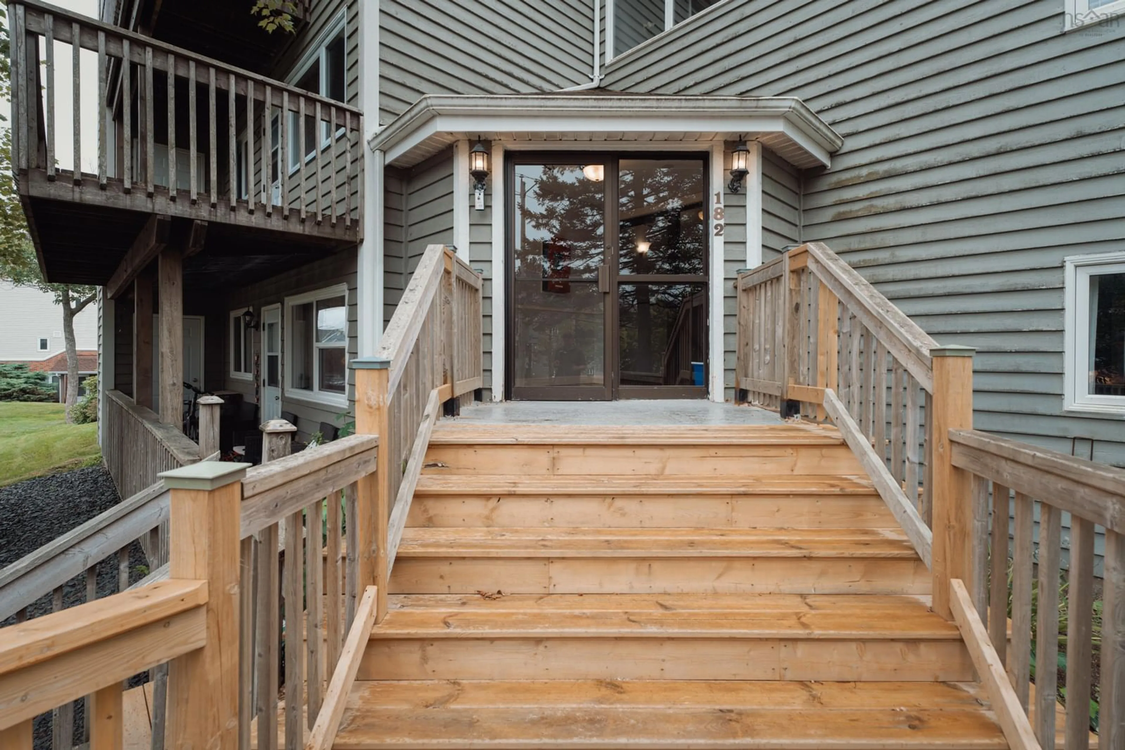 Patio, street for 182 Farnham Gate Rd #204, Halifax Nova Scotia B3M 4C4
