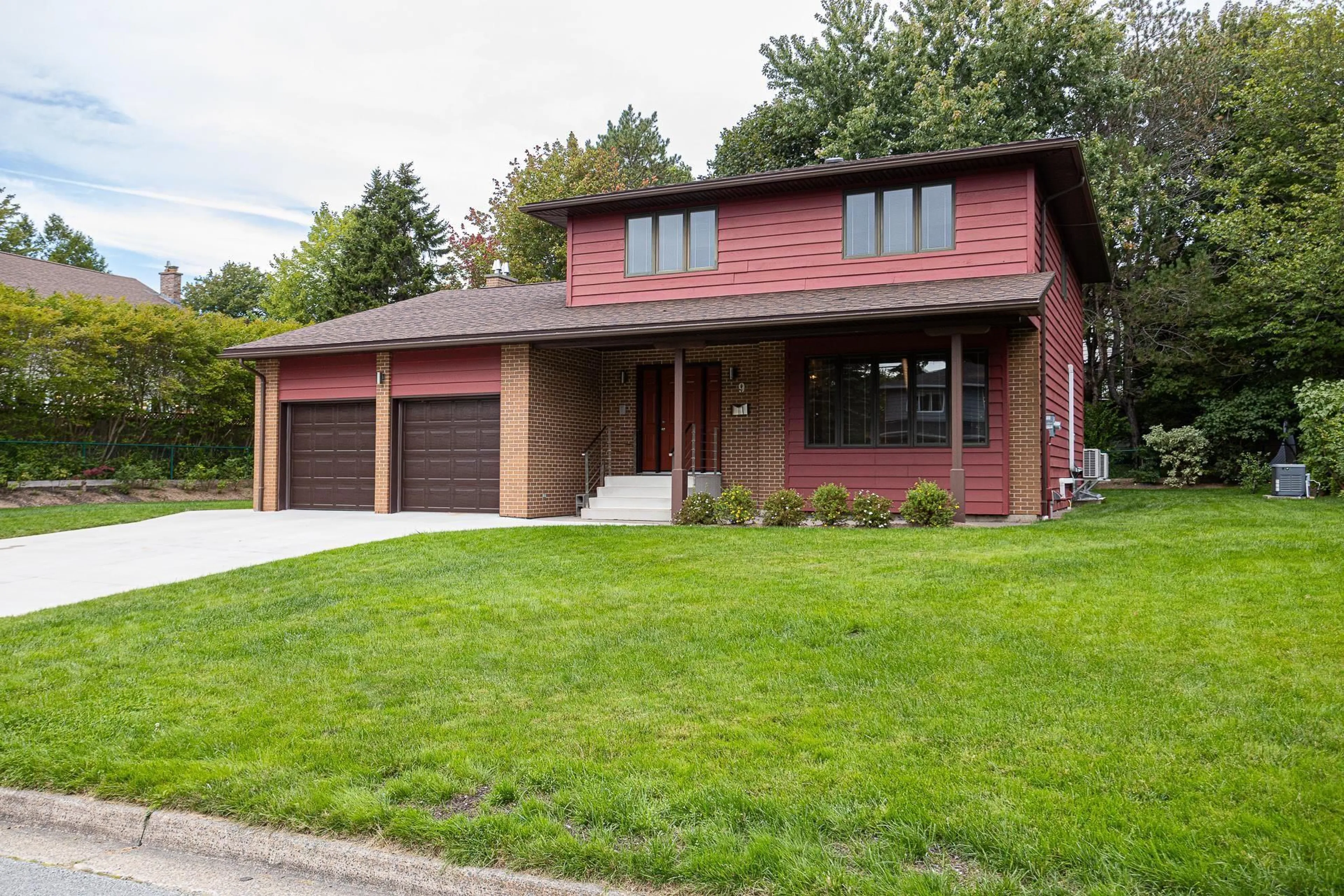 Home with brick exterior material, street for 9 Nighthawk Lane, Bedford Nova Scotia B4A 3L2