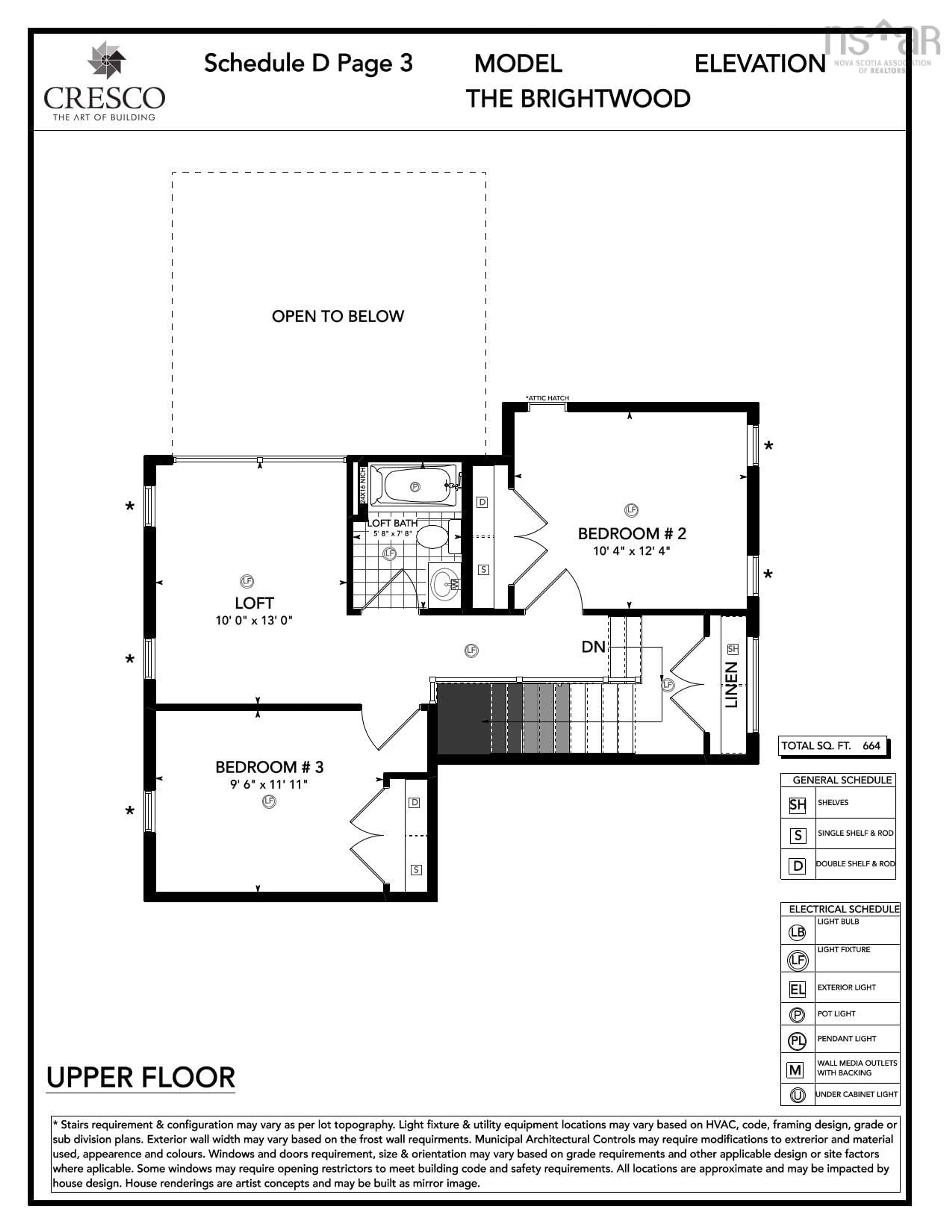 Floor plan for 110 Gardenia Way #GW016, Dartmouth Nova Scotia B2X 0C7