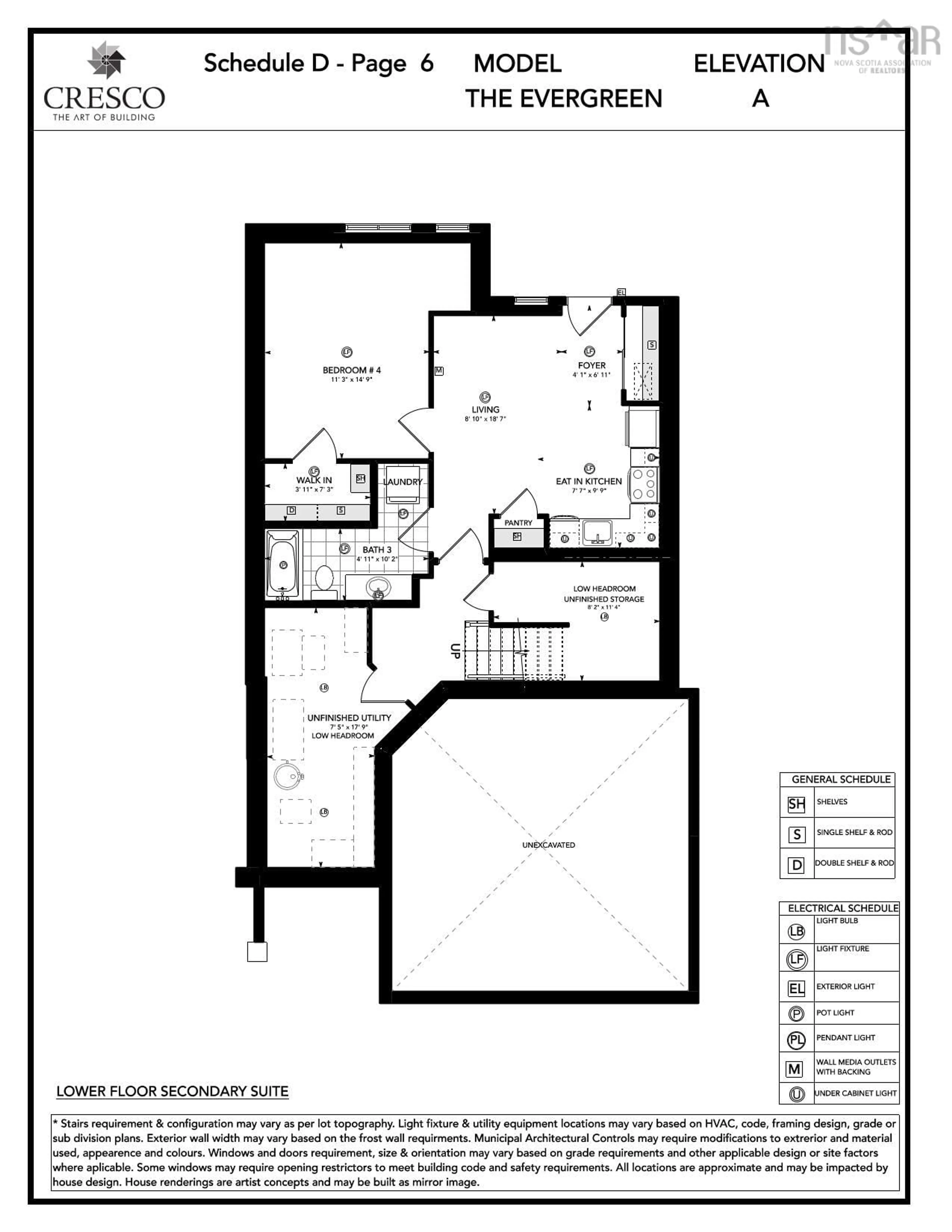 Floor plan for 10 Gardenia Way #GW002, Dartmouth Nova Scotia B2X 0C7