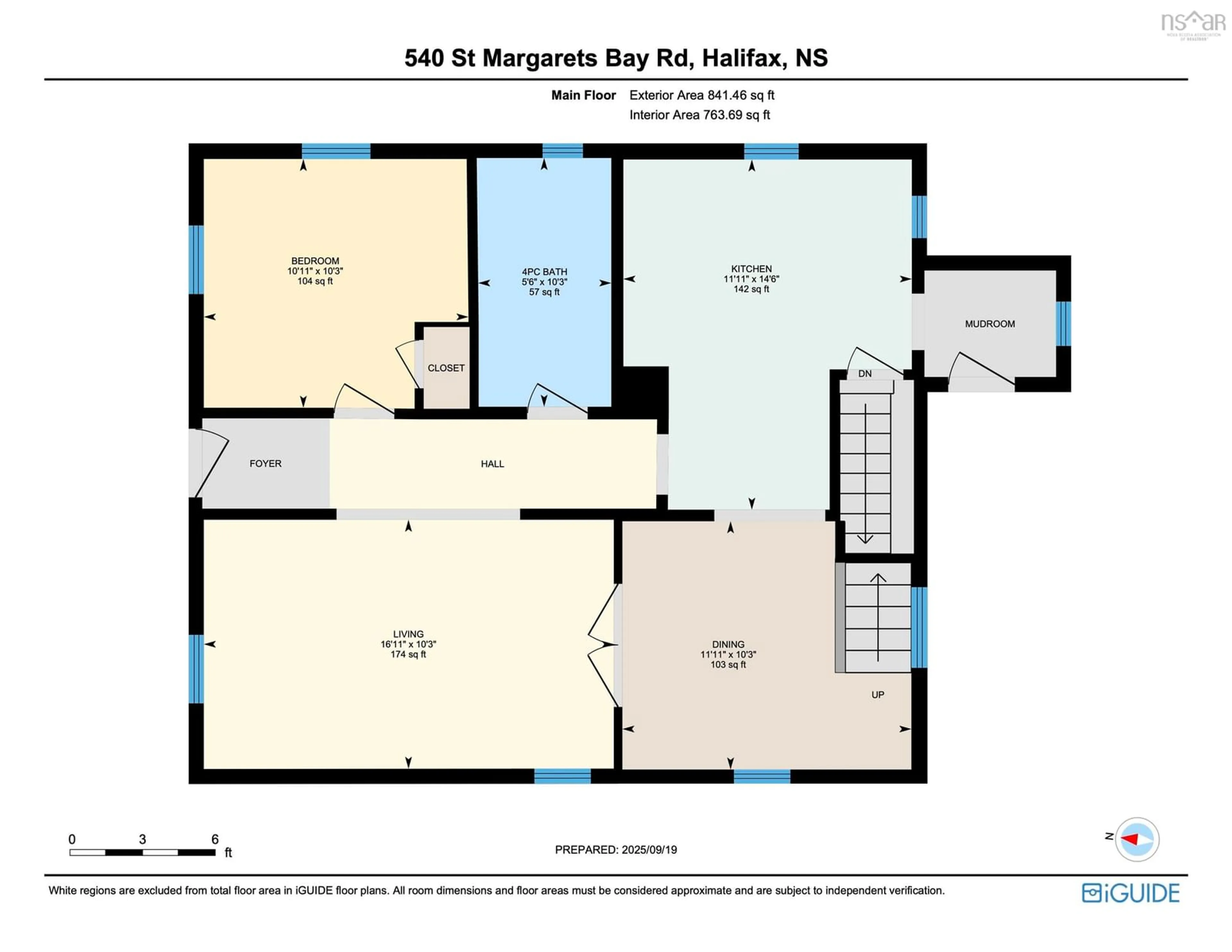 Floor plan for 540 St Margarets Bay Rd, Halifax Nova Scotia B3N 1K5