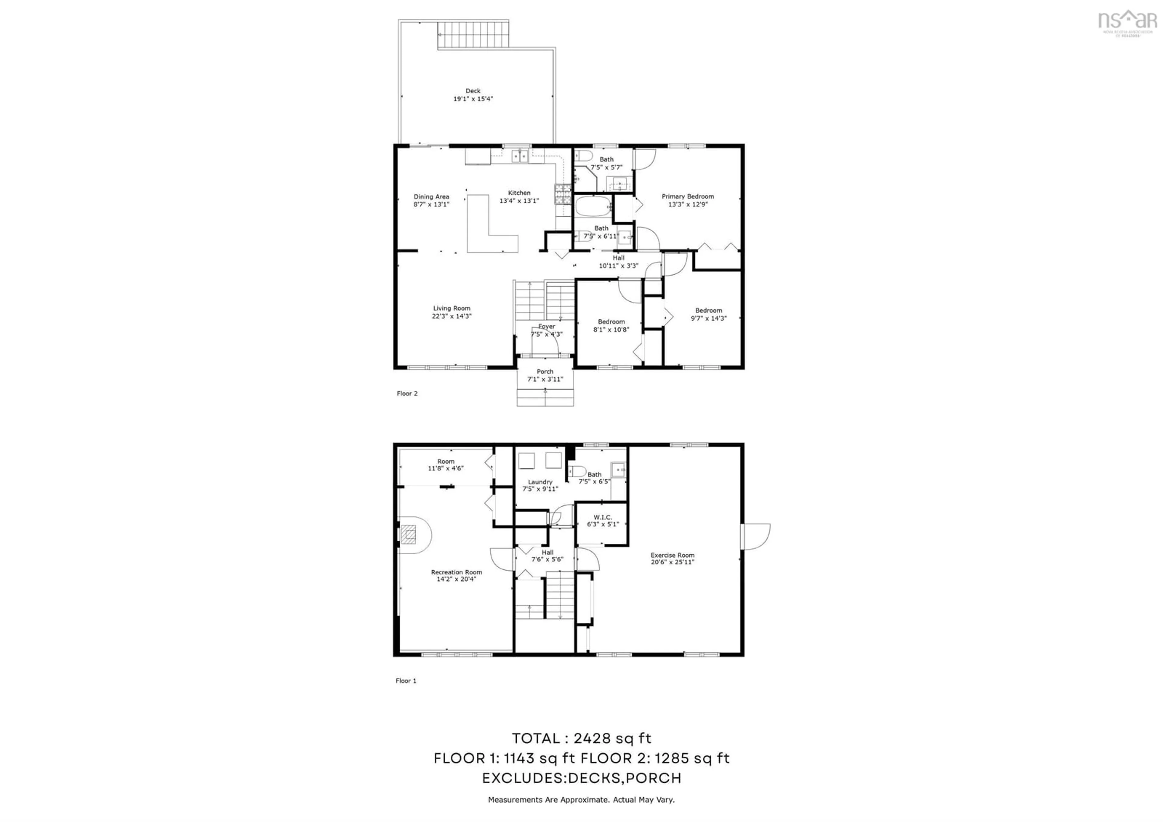 Floor plan for 15 Maranatha Dr, Fall River Nova Scotia B2T 1E5
