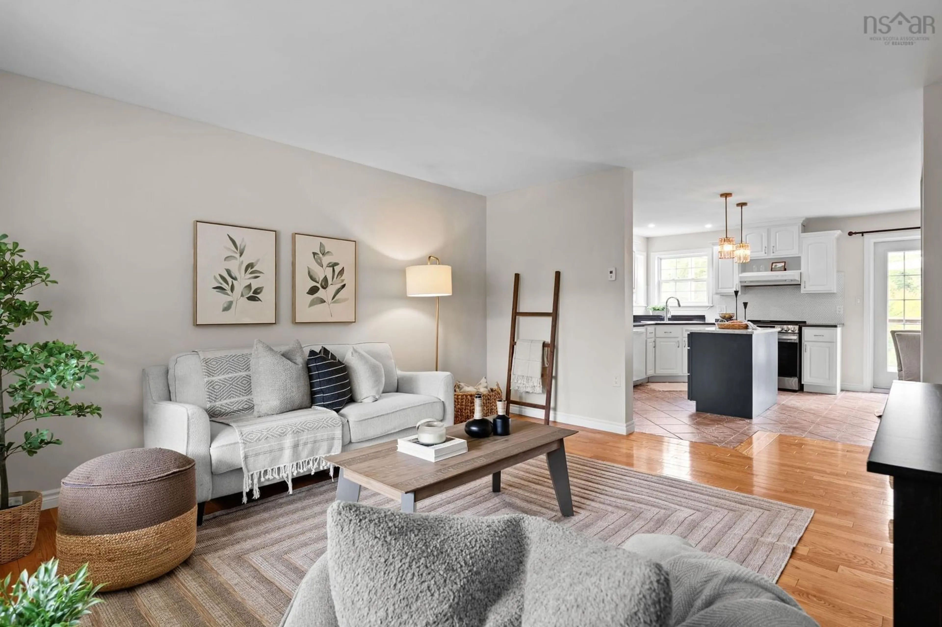 Living room with furniture, unknown for 24 Carriage Rd, Windsor Junction Nova Scotia B2T 1G3