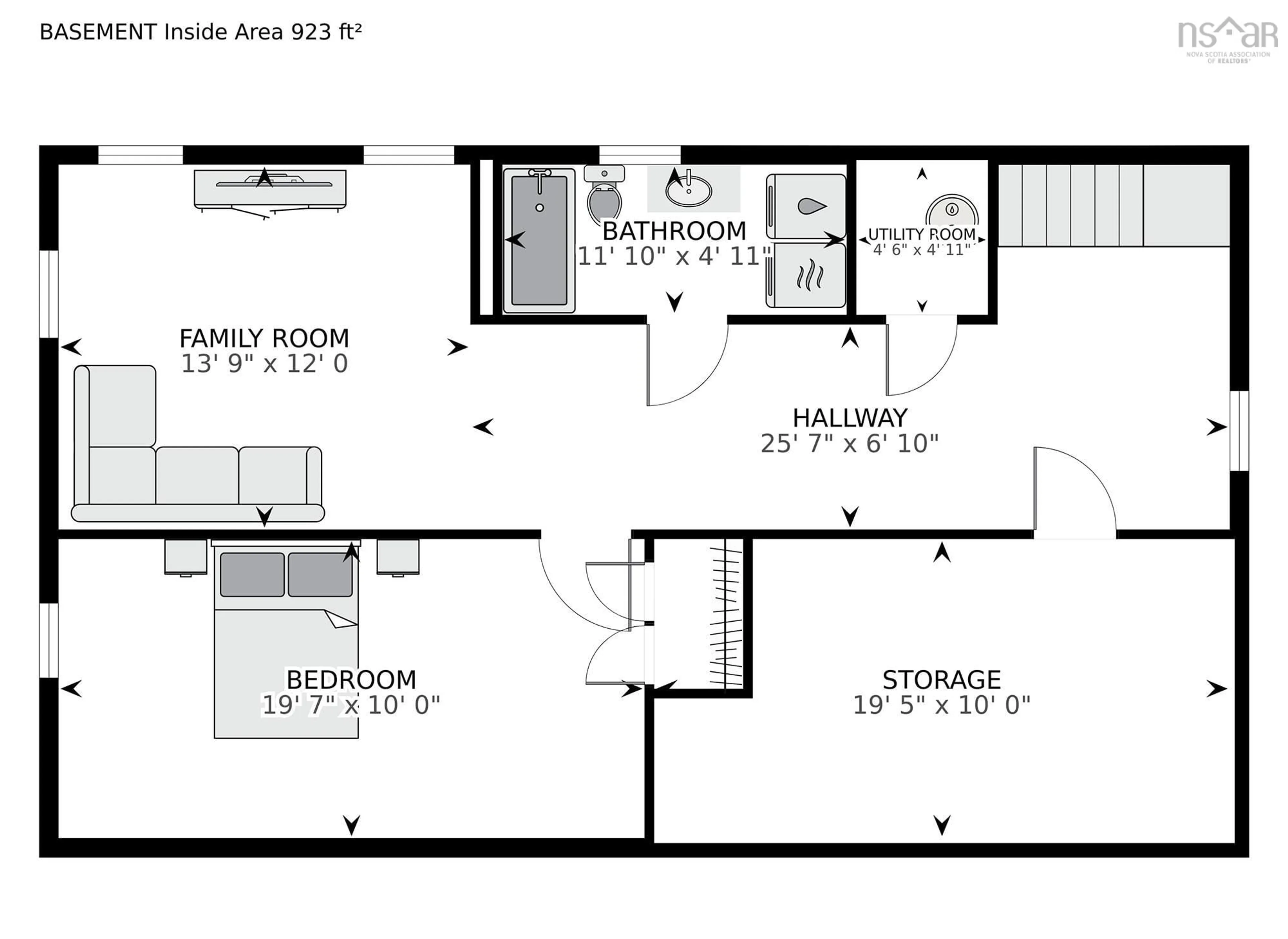 Floor plan for 216 High St, Bedford Nova Scotia B4A 1M6