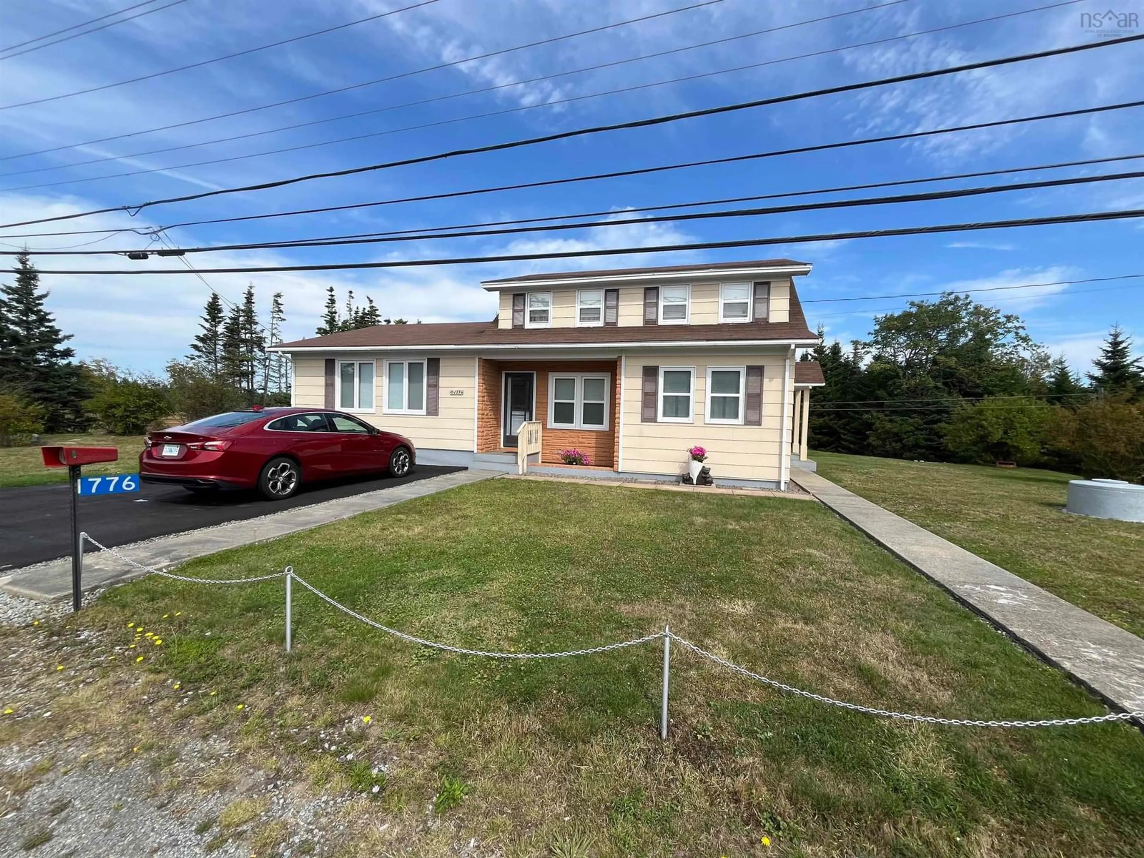 A pic from outside/outdoor area/front of a property/back of a property/a pic from drone, street for 1776 Highway 330, Newellton Nova Scotia B0W 1P0