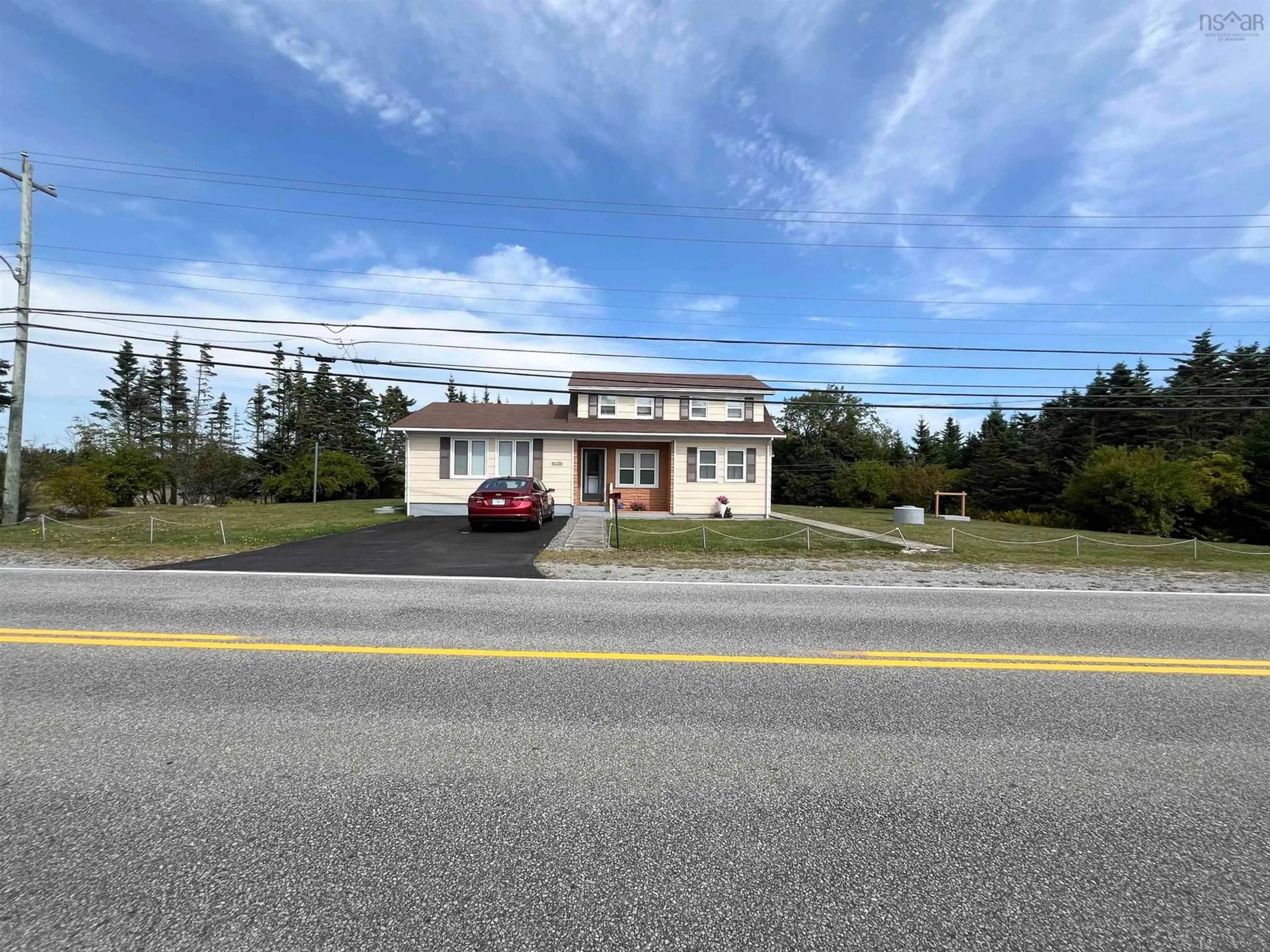 A pic from outside/outdoor area/front of a property/back of a property/a pic from drone, building for 1776 Highway 330, Newellton Nova Scotia B0W 1P0