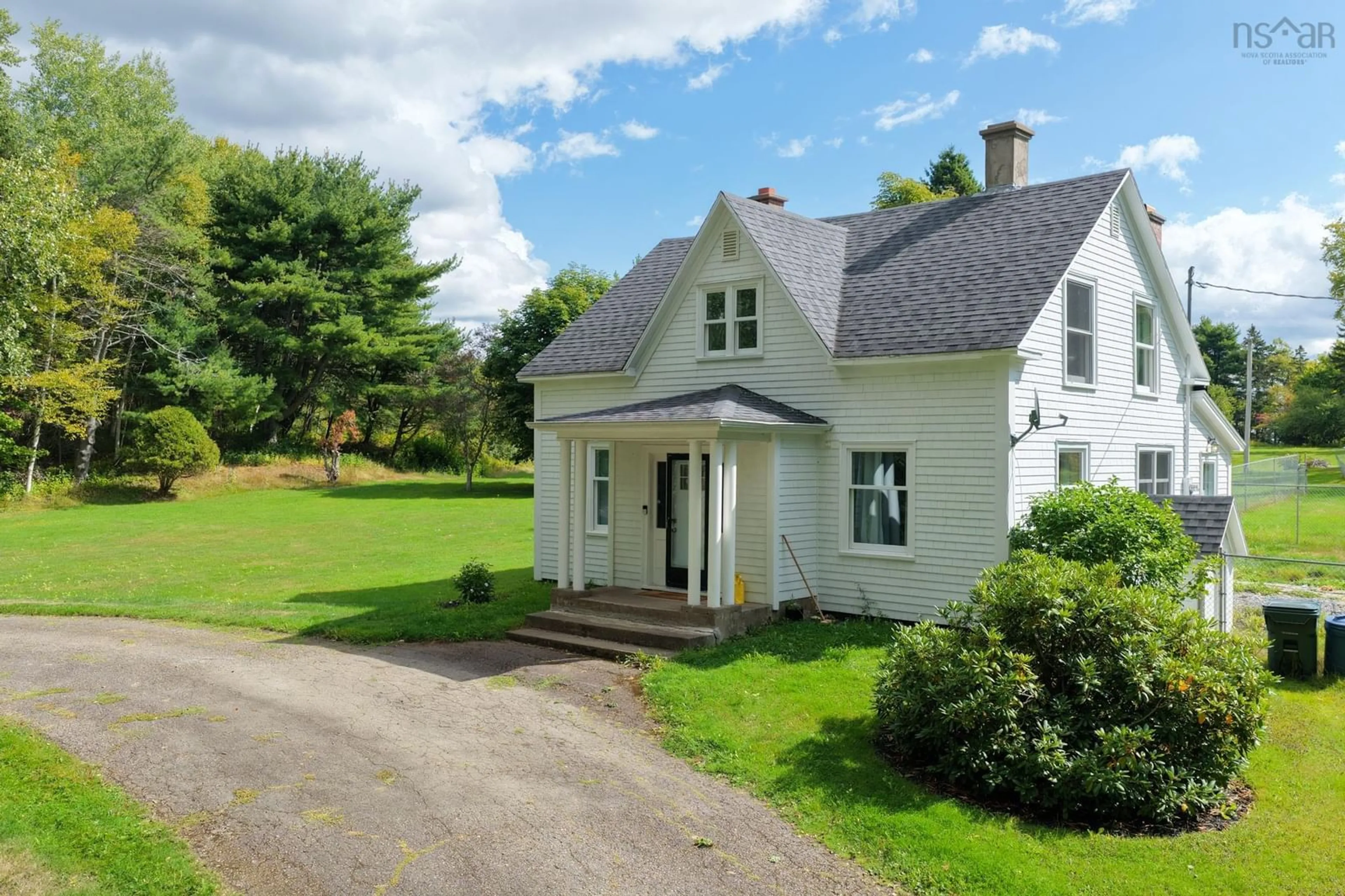 A pic from outside/outdoor area/front of a property/back of a property/a pic from drone, street for 1525 Coxheath Rd, Coxheath Nova Scotia B1L 1B3