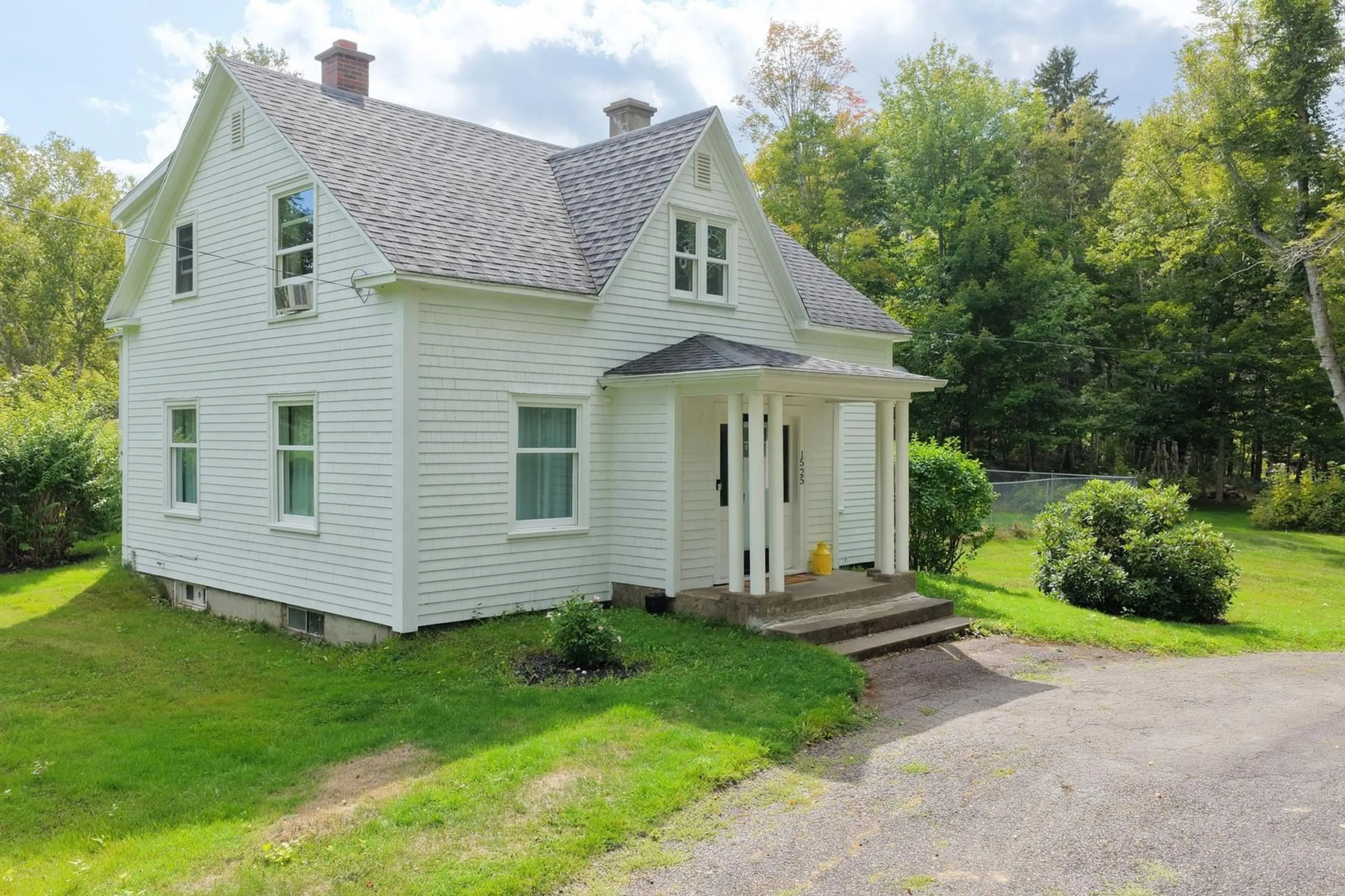 A pic from outside/outdoor area/front of a property/back of a property/a pic from drone, street for 1525 Coxheath Rd, Coxheath Nova Scotia B1L 1B3