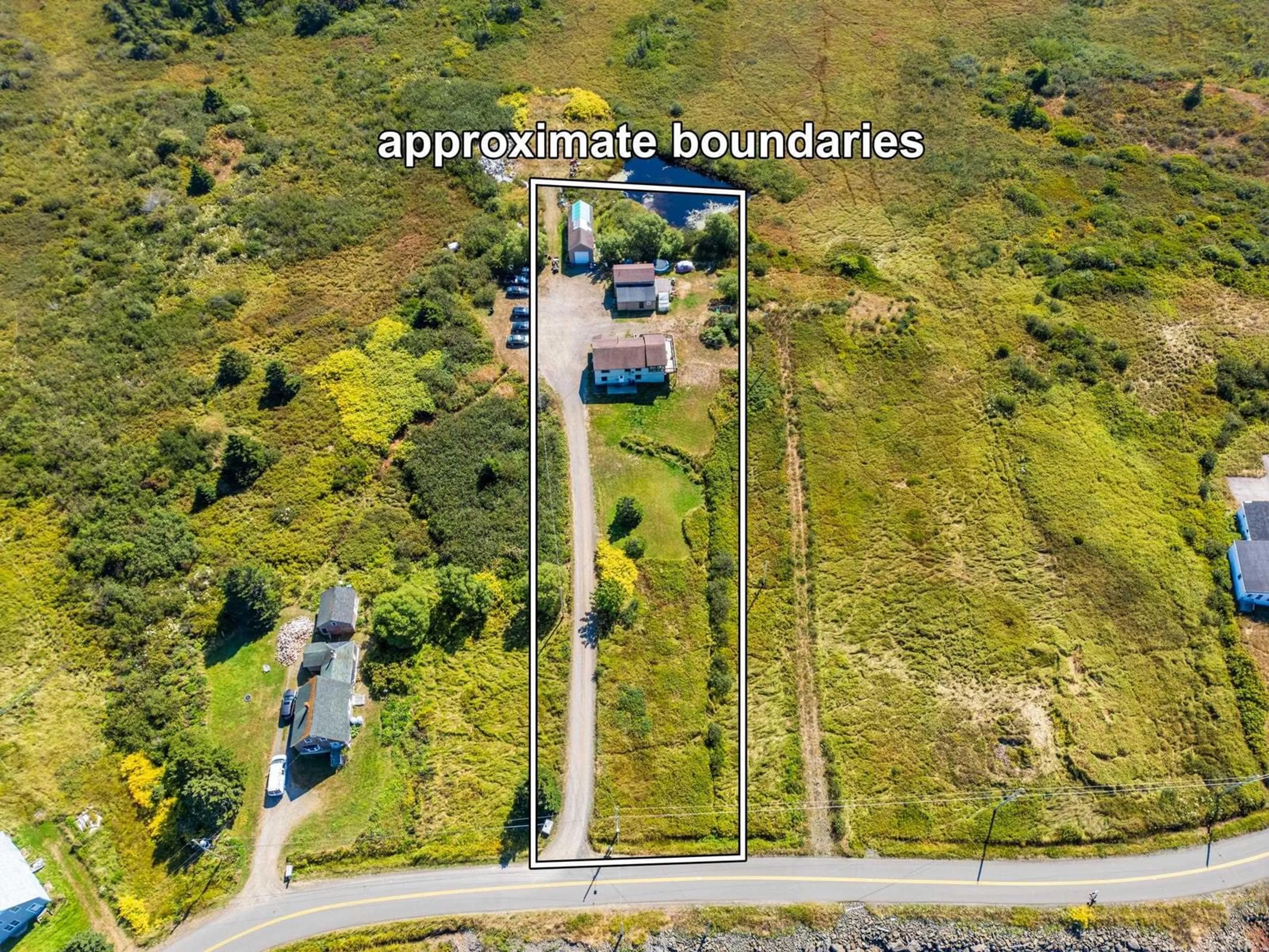 A pic from outside/outdoor area/front of a property/back of a property/a pic from drone, street for 171 173 Overcove Road, Freeport Nova Scotia B0V 1B0