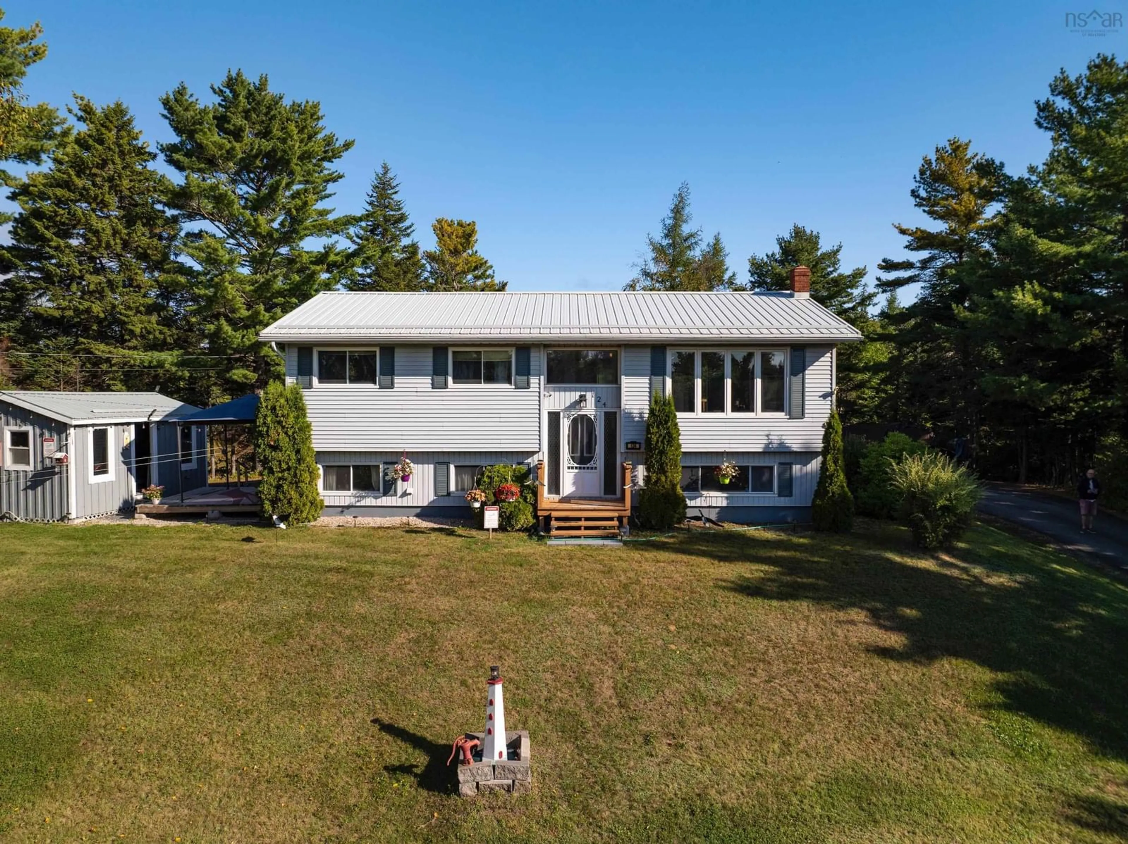 A pic from outside/outdoor area/front of a property/back of a property/a pic from drone, unknown for 124 Tanner Settlement Rd, Tanners Settlement Nova Scotia B0J 2C0