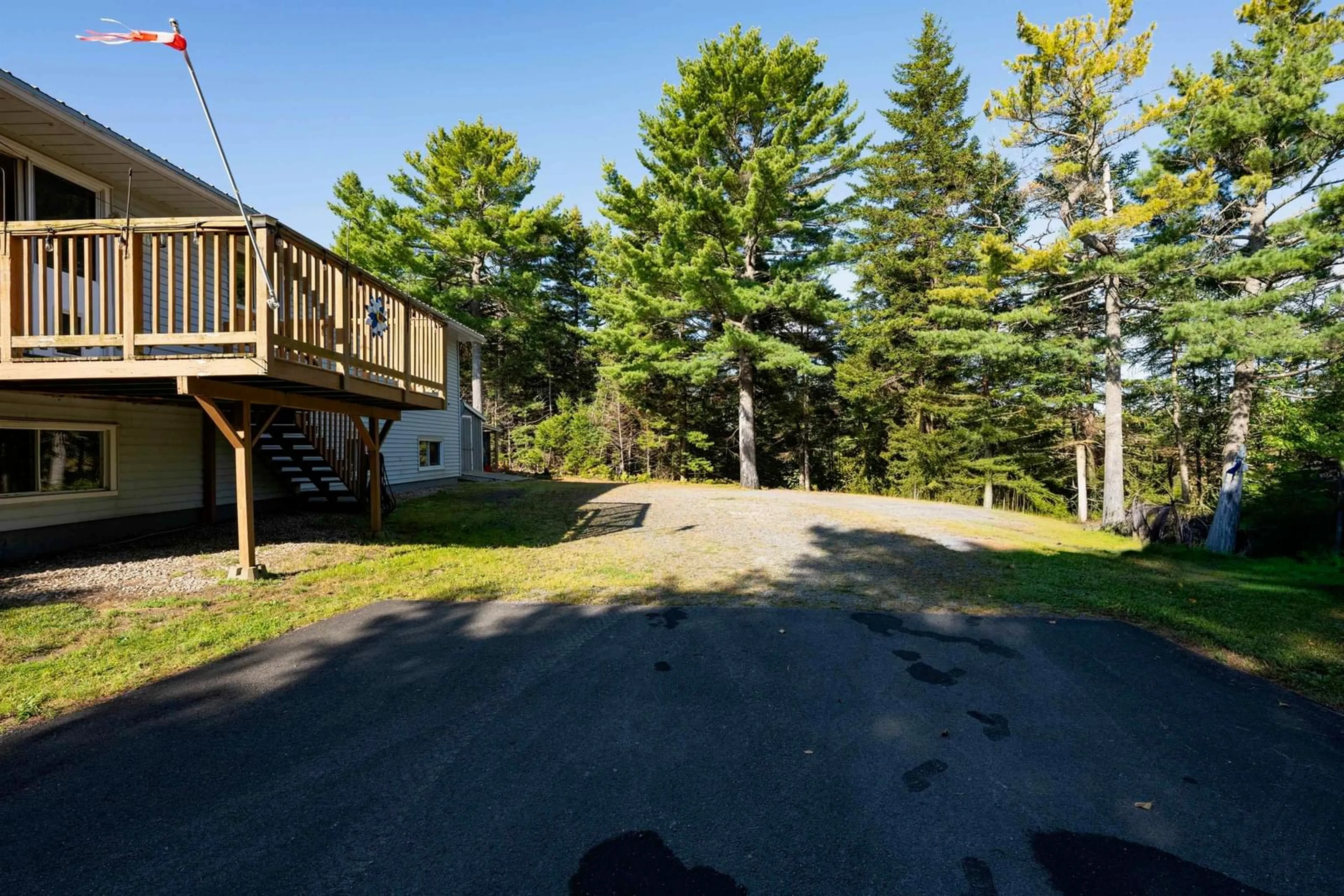 Patio, water/lake/river/ocean view for 124 Tanner Settlement Rd, Tanners Settlement Nova Scotia B0J 2C0