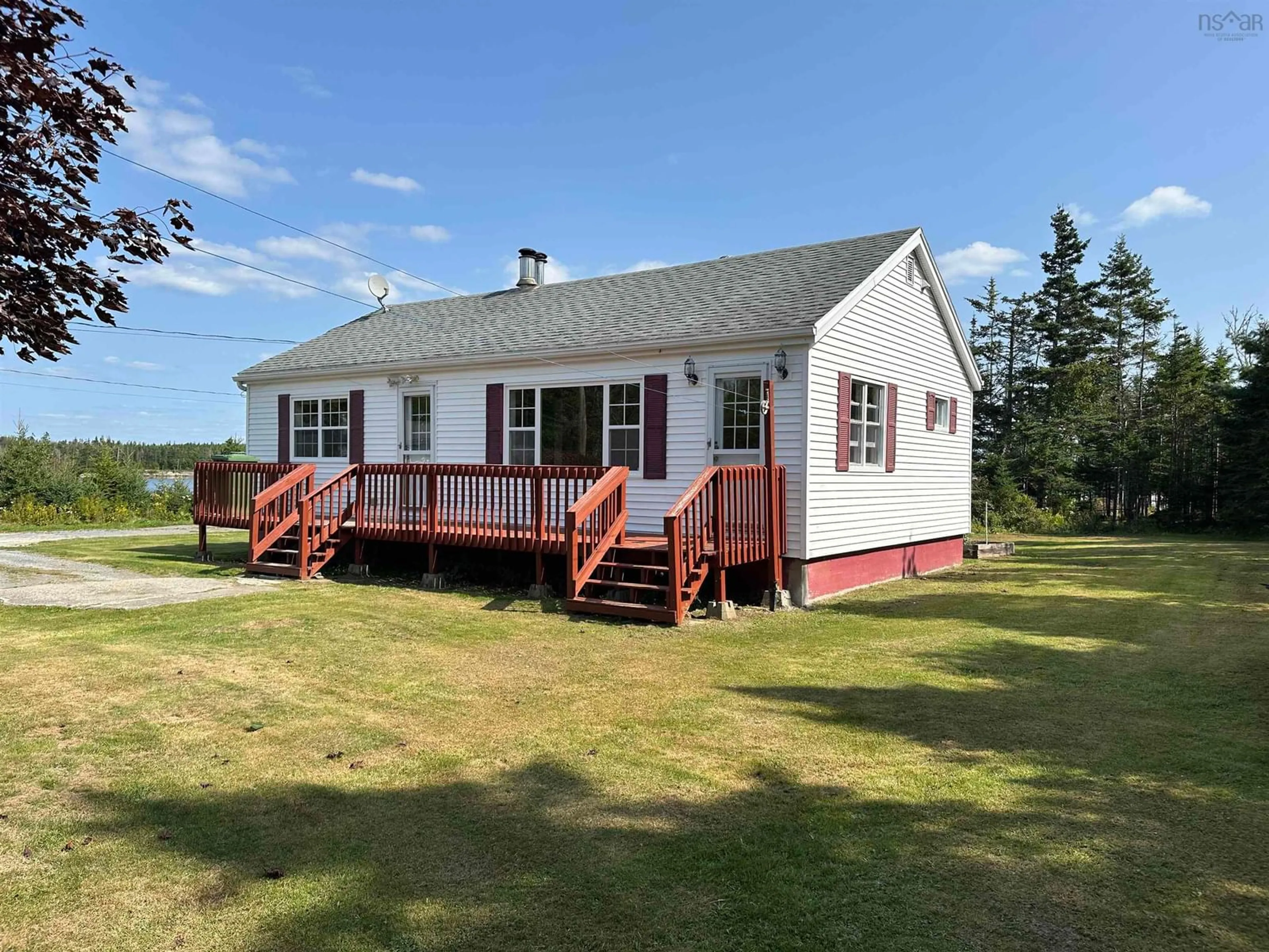 A pic from outside/outdoor area/front of a property/back of a property/a pic from drone, building for 1110 Mushaboom Rd, Mushaboom Nova Scotia B0J 3H0
