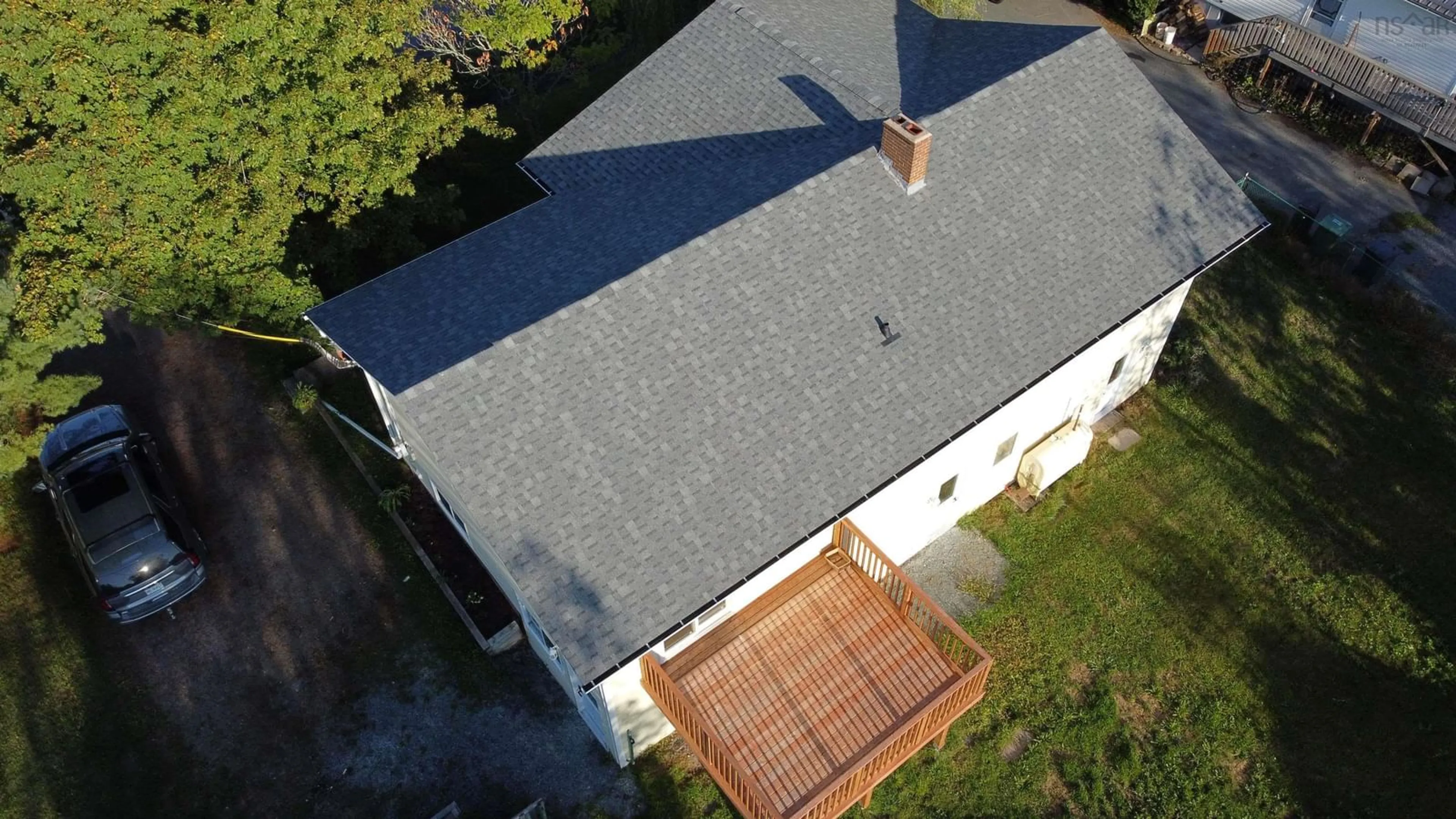 A pic from outside/outdoor area/front of a property/back of a property/a pic from drone, building for 18 Alderney Dr, Enfield Nova Scotia B2T 1J7