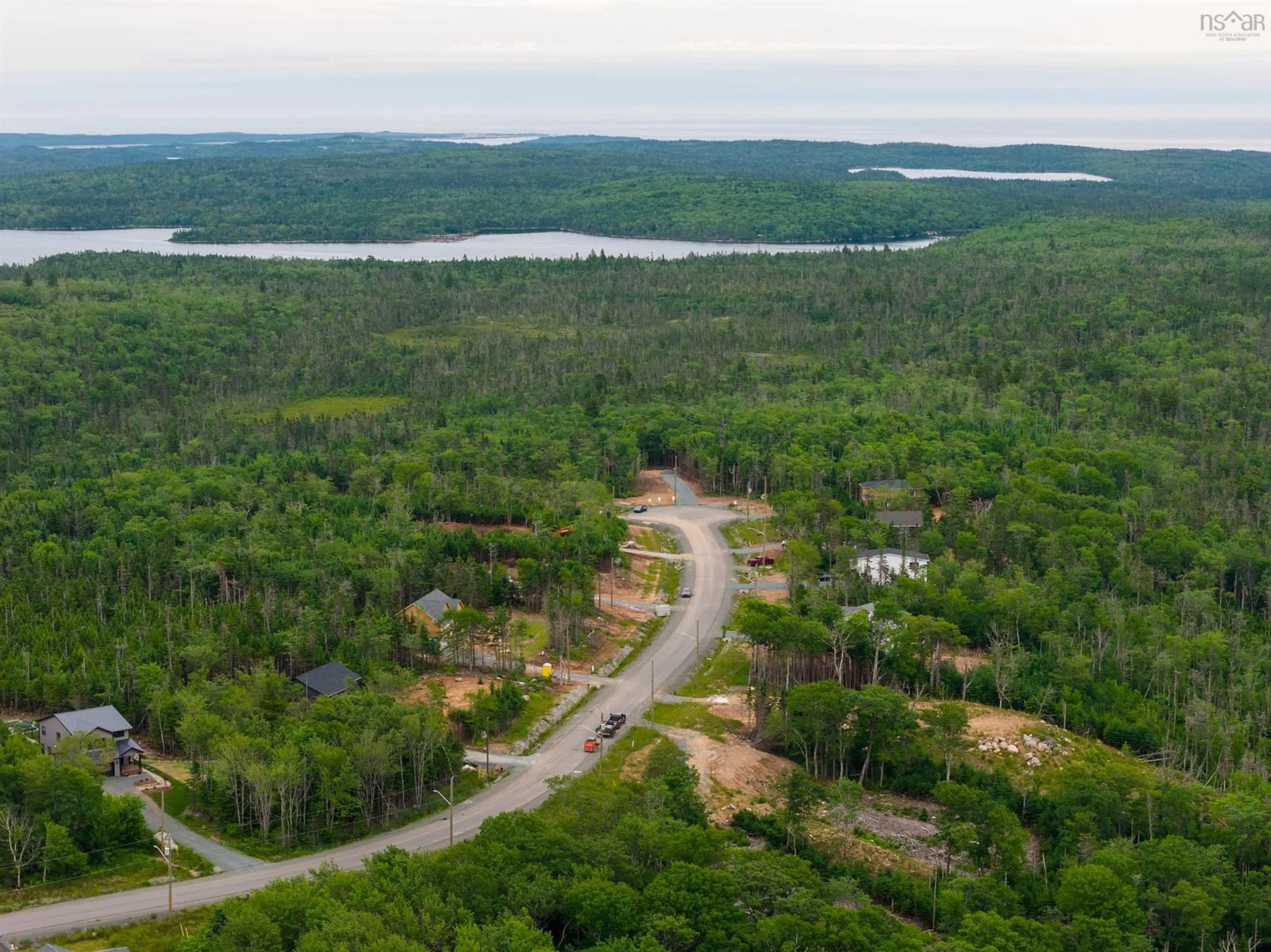 A pic from outside/outdoor area/front of a property/back of a property/a pic from drone, forest/trees view for Lot 309 Hideaway Trail, Brookside Nova Scotia B3T 0M2