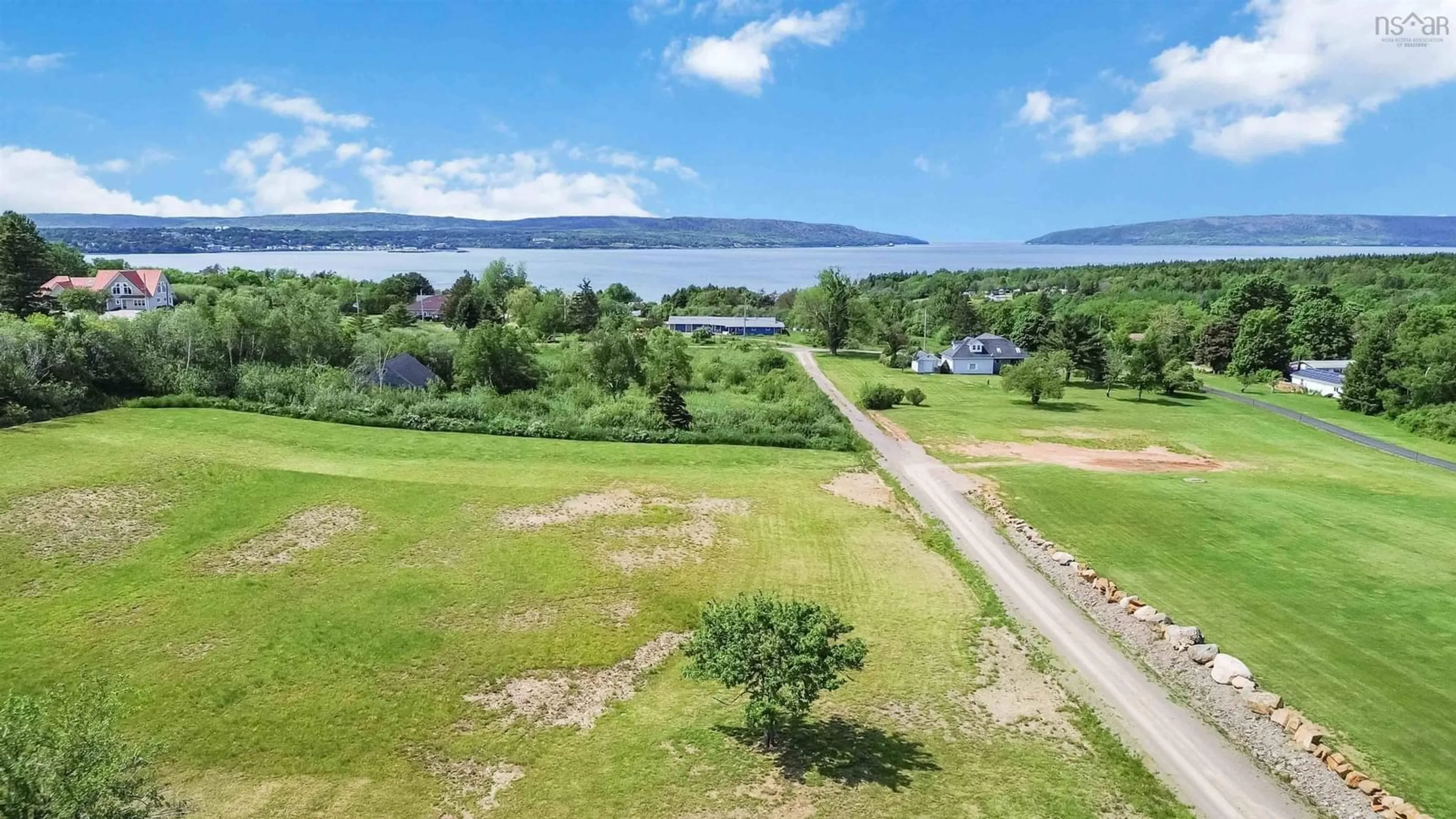 A pic from outside/outdoor area/front of a property/back of a property/a pic from drone, water/lake/river/ocean view for lot 3 & 4 West Old Post Rd, Smiths Cove Nova Scotia B0S 1S0