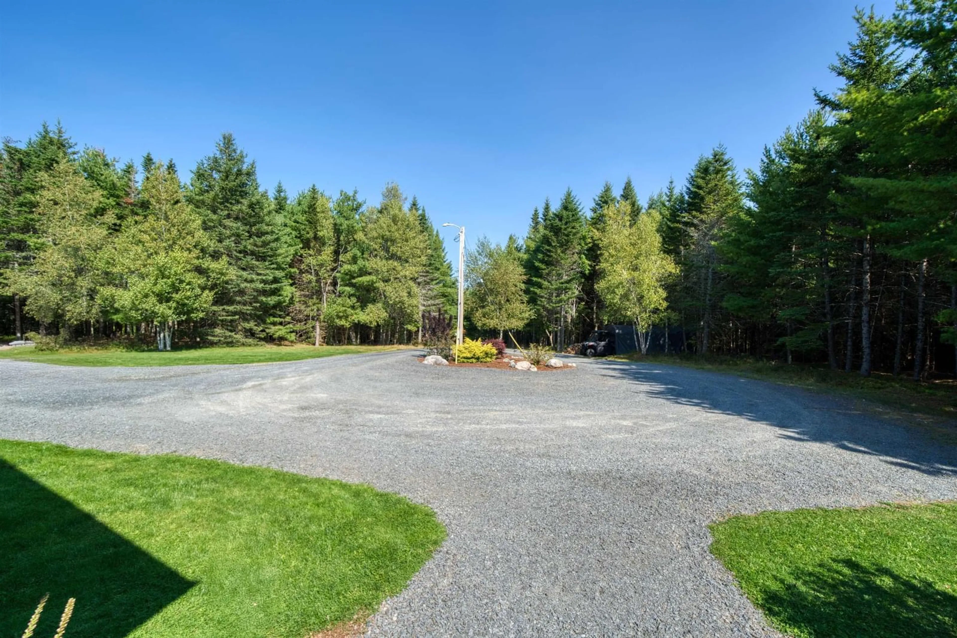 A pic from outside/outdoor area/front of a property/back of a property/a pic from drone, forest/trees view for 193 Red Tail Dr, Newburne Nova Scotia B0J 2E0