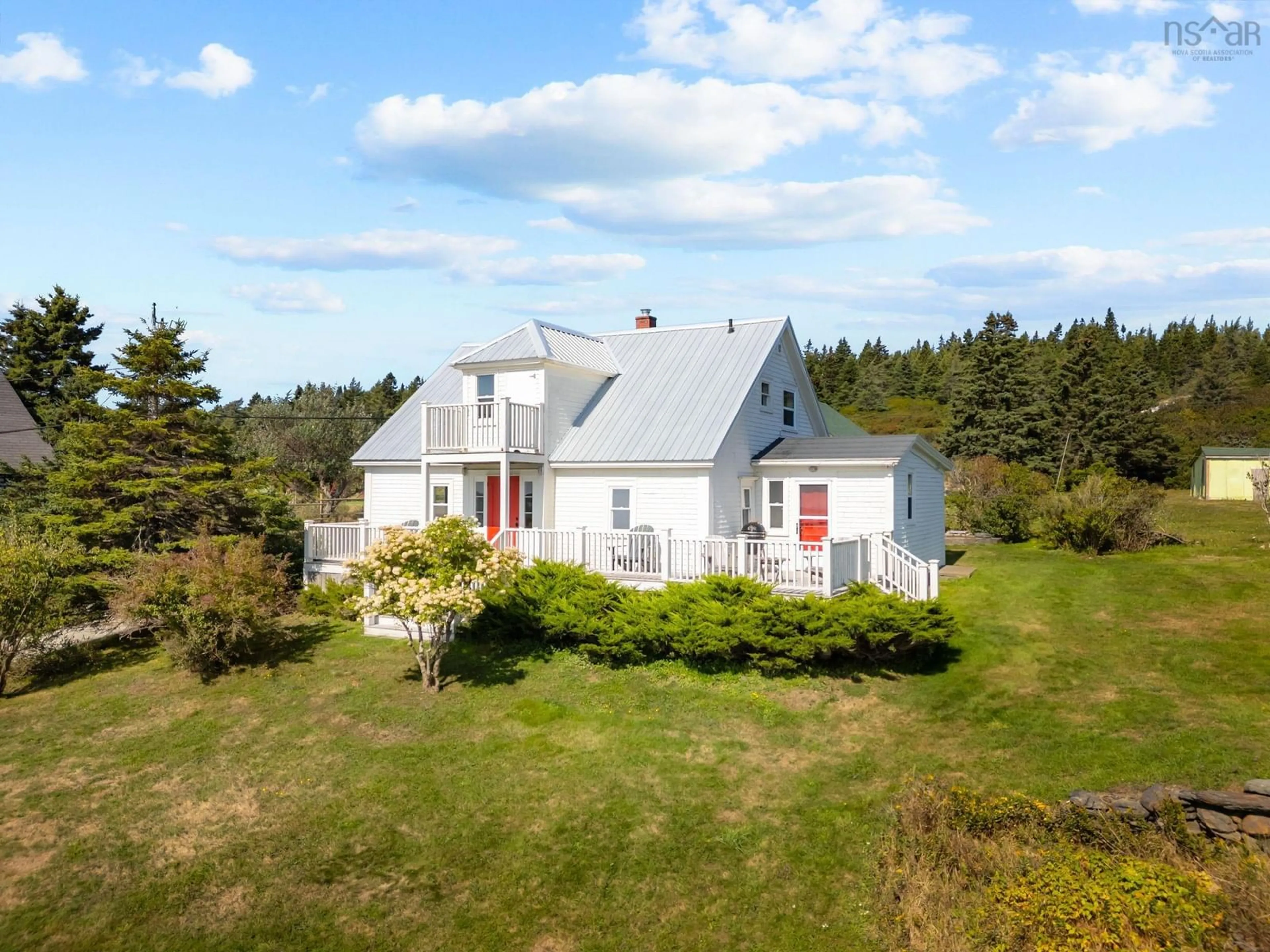 A pic from outside/outdoor area/front of a property/back of a property/a pic from drone, unknown for 85 Mosher Rd, Kingsburg Nova Scotia B0J 2X0