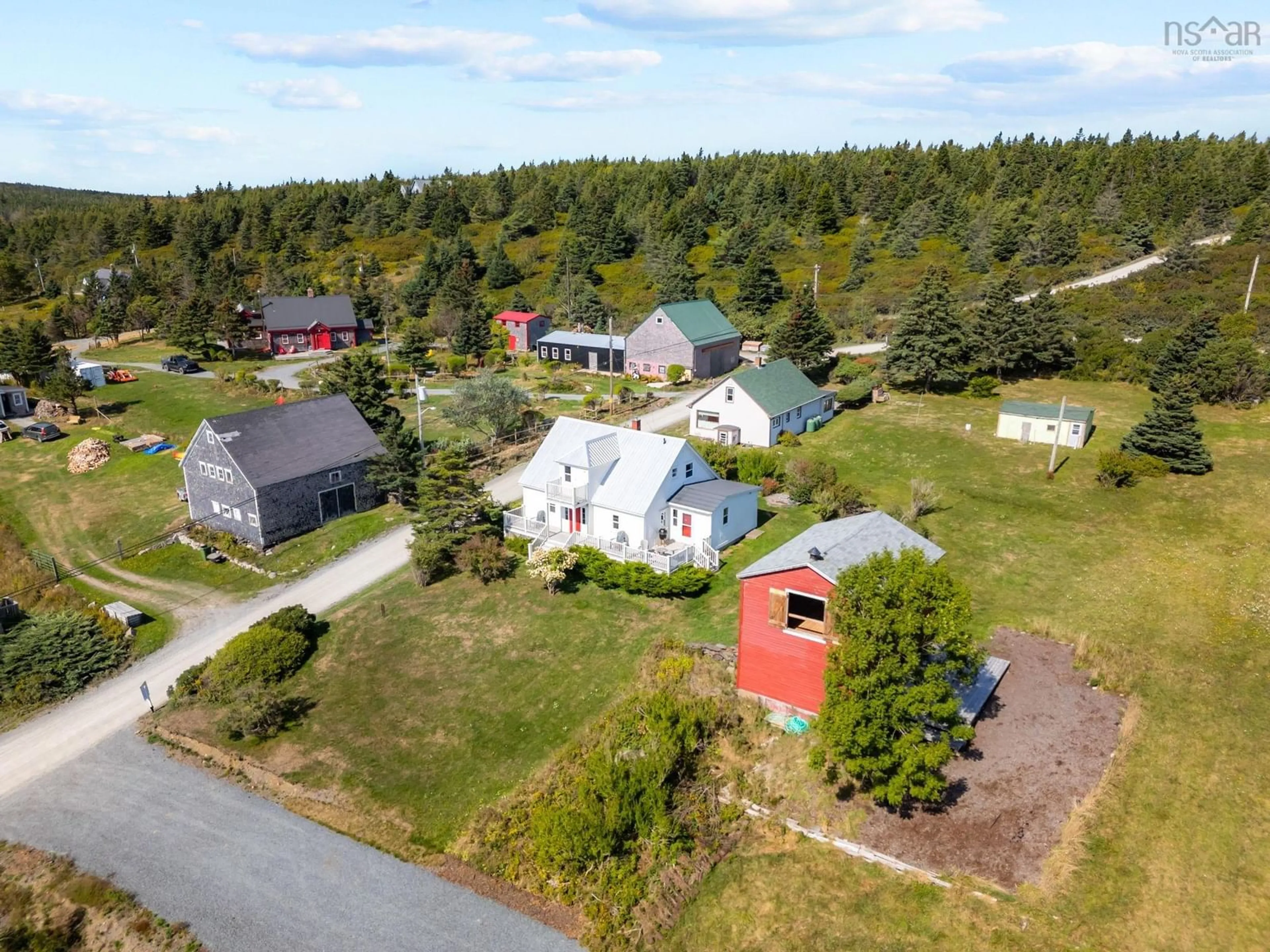 A pic from outside/outdoor area/front of a property/back of a property/a pic from drone, street for 85 Mosher Rd, Kingsburg Nova Scotia B0J 2X0