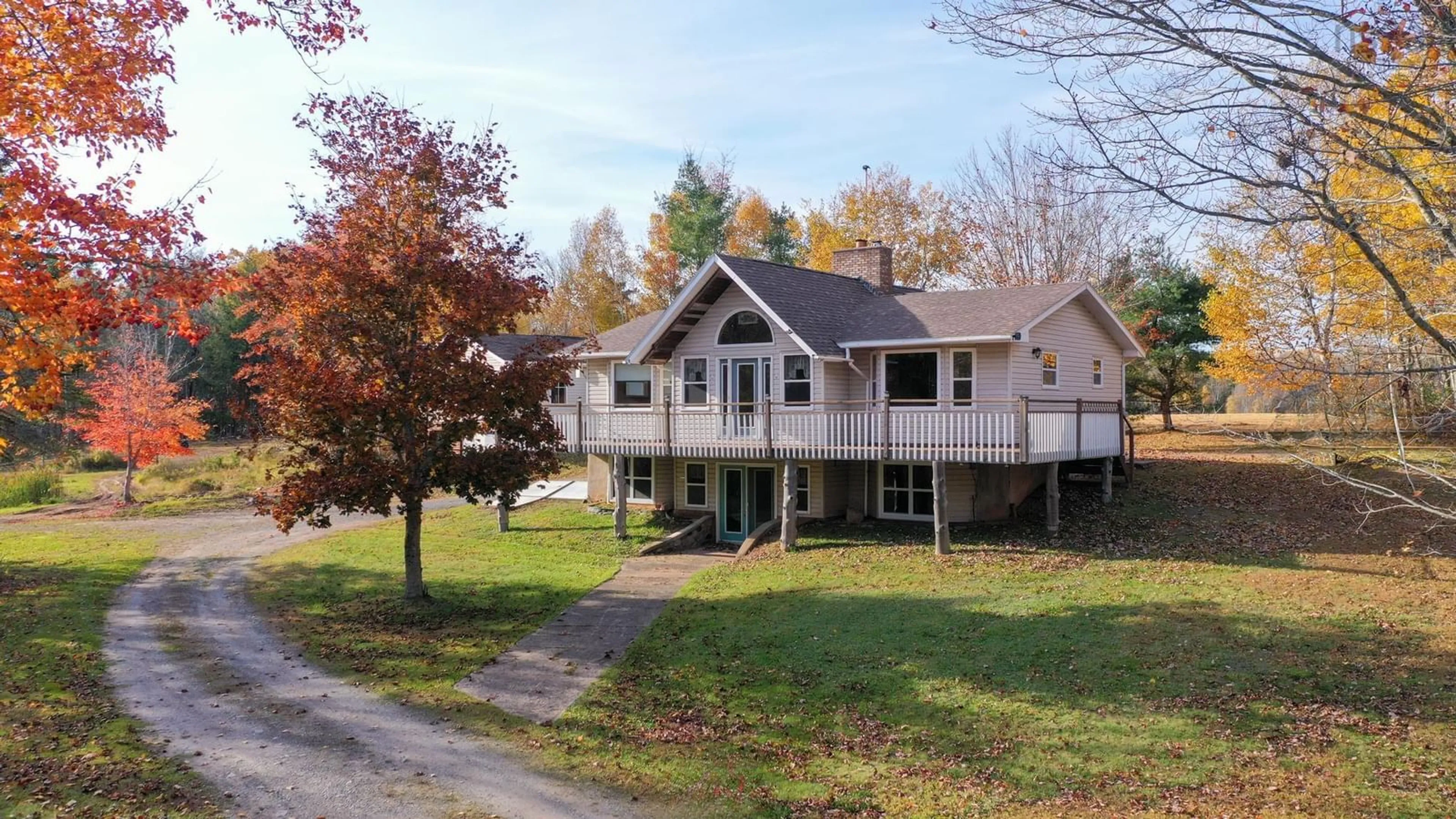 A pic from outside/outdoor area/front of a property/back of a property/a pic from drone, water/lake/river/ocean view for 267 Green Rd, Keddys Corner Nova Scotia B4N 3V7