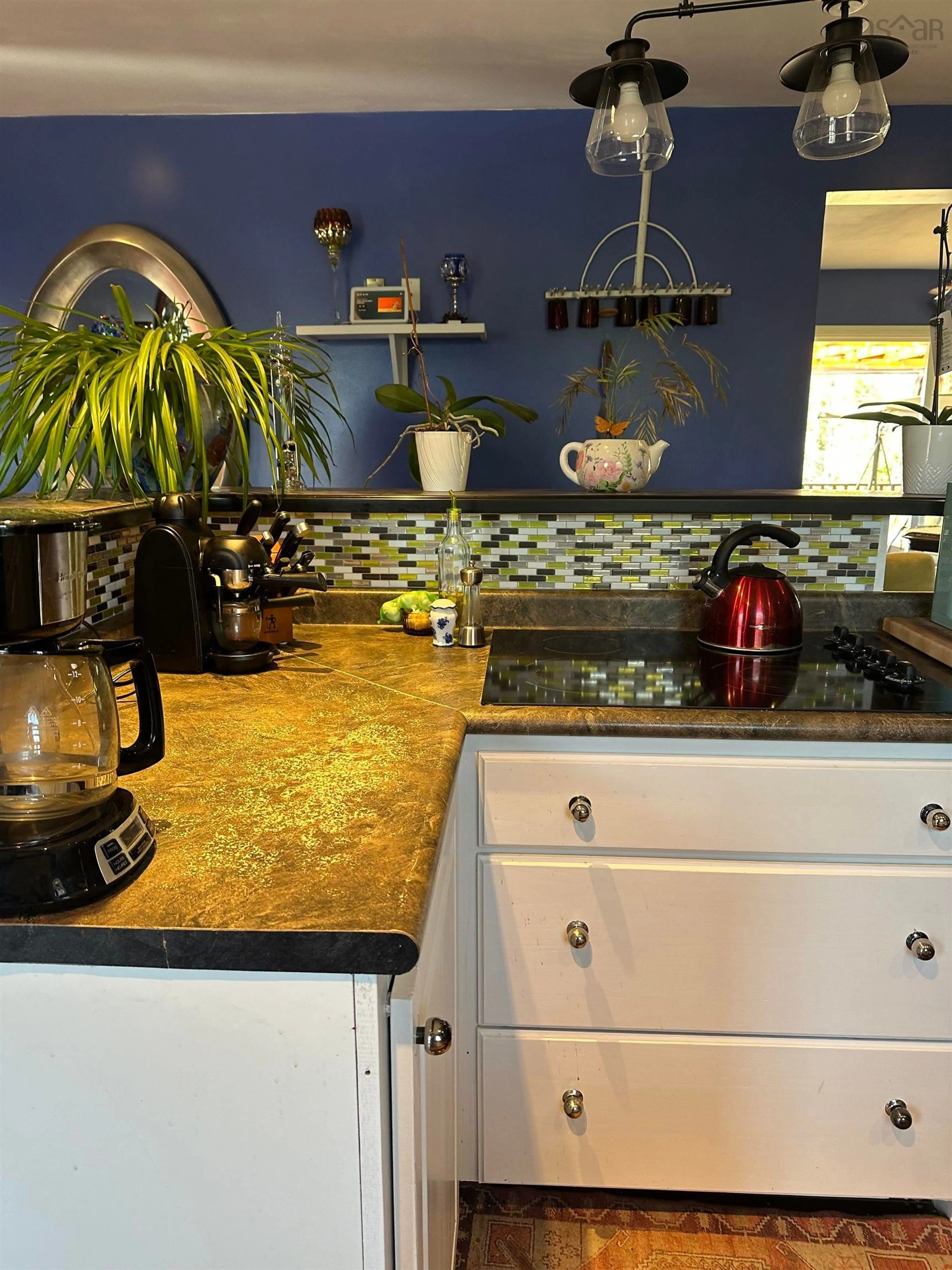 Contemporary kitchen, ceramic/tile floor for 323 Pomquet Point One Road, Pomquet Nova Scotia B2G 2L4