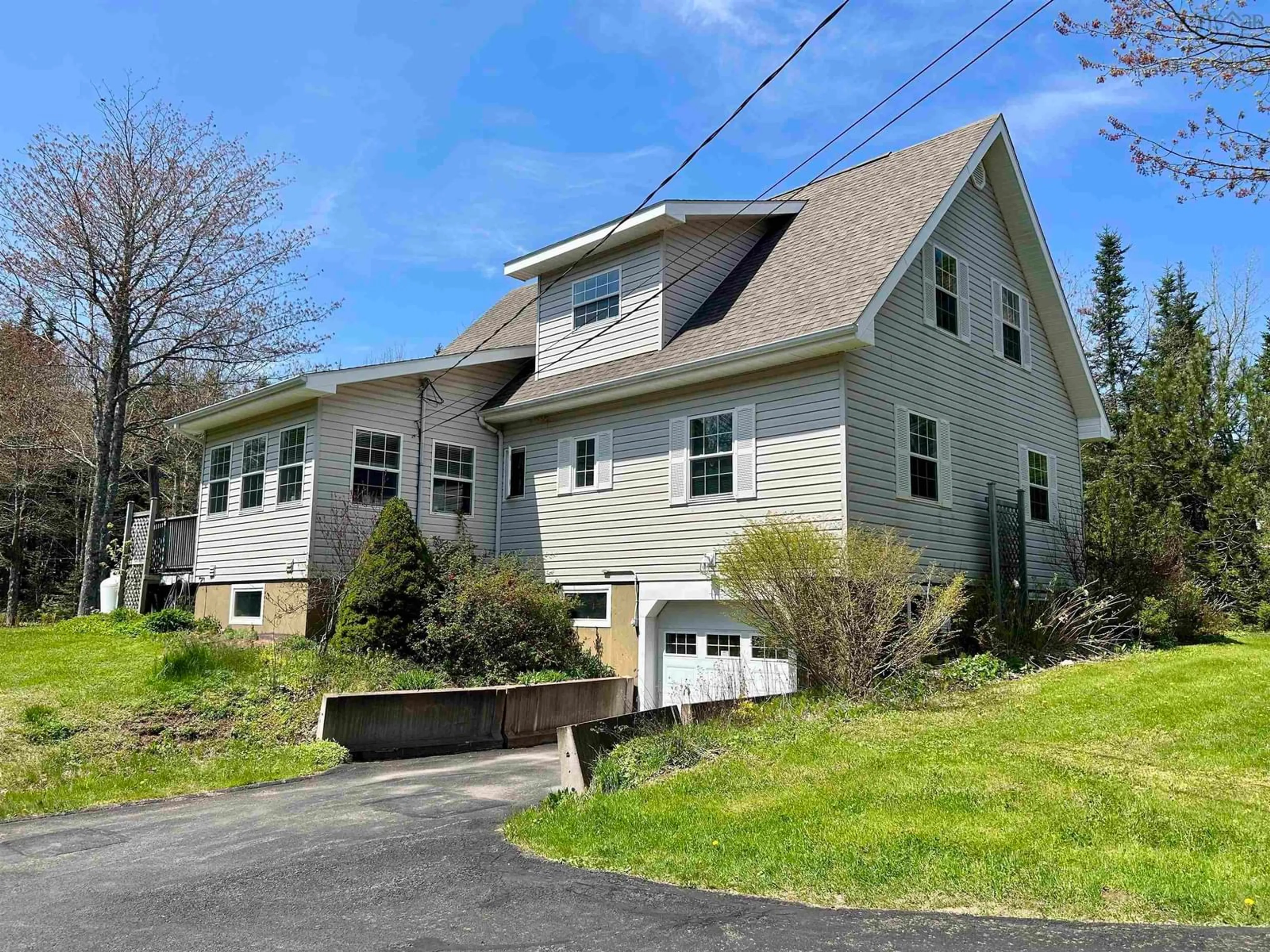 A pic from outside/outdoor area/front of a property/back of a property/a pic from drone, street for 1233 Hastings Rd, Hastings Nova Scotia B4H 3Y3